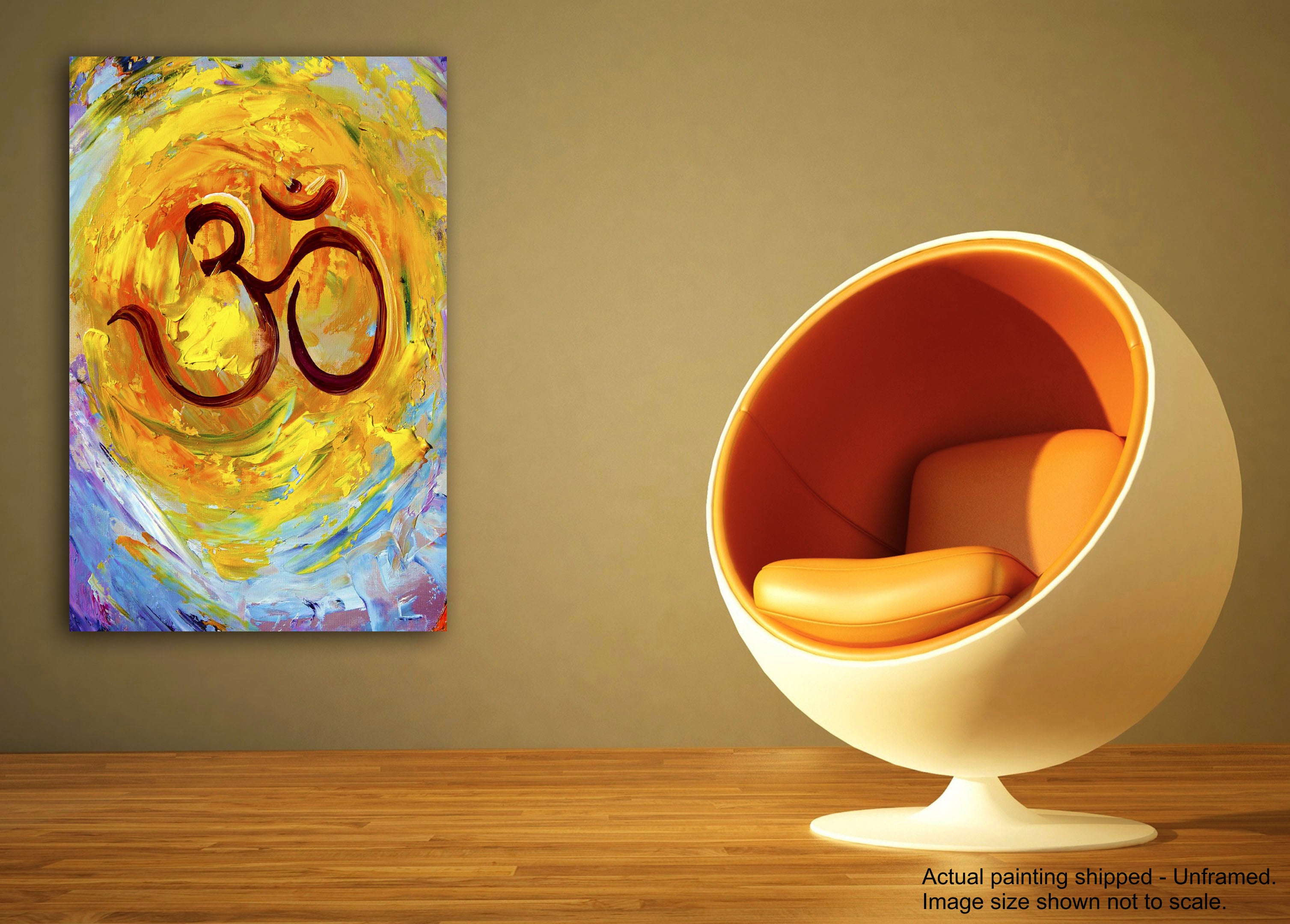 Sound of the Universe - Unframed Canvas Painting