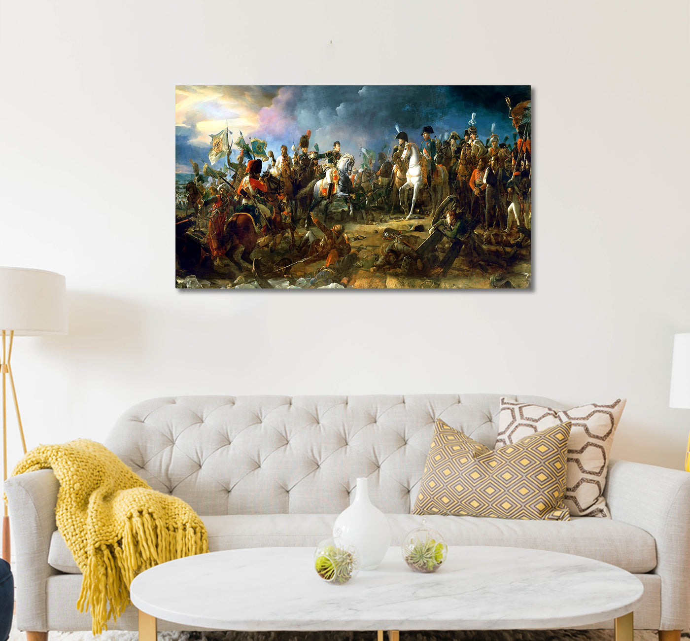 Treaty of Versailles - Unframed Canvas Painting