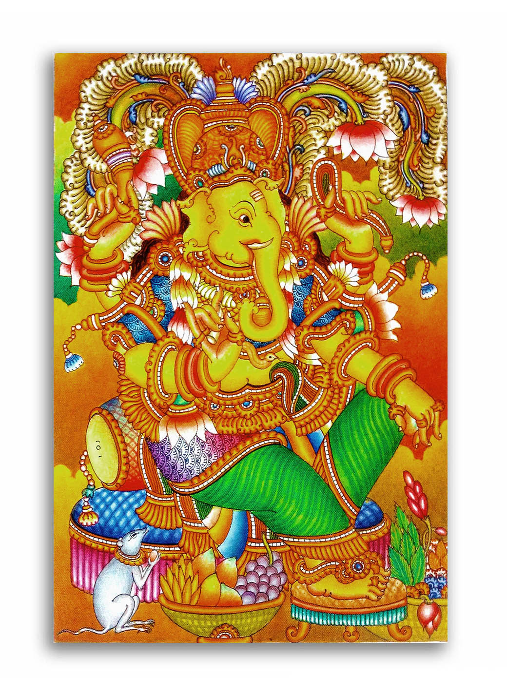 Sri Ganesh - Unframed Canvas Painting