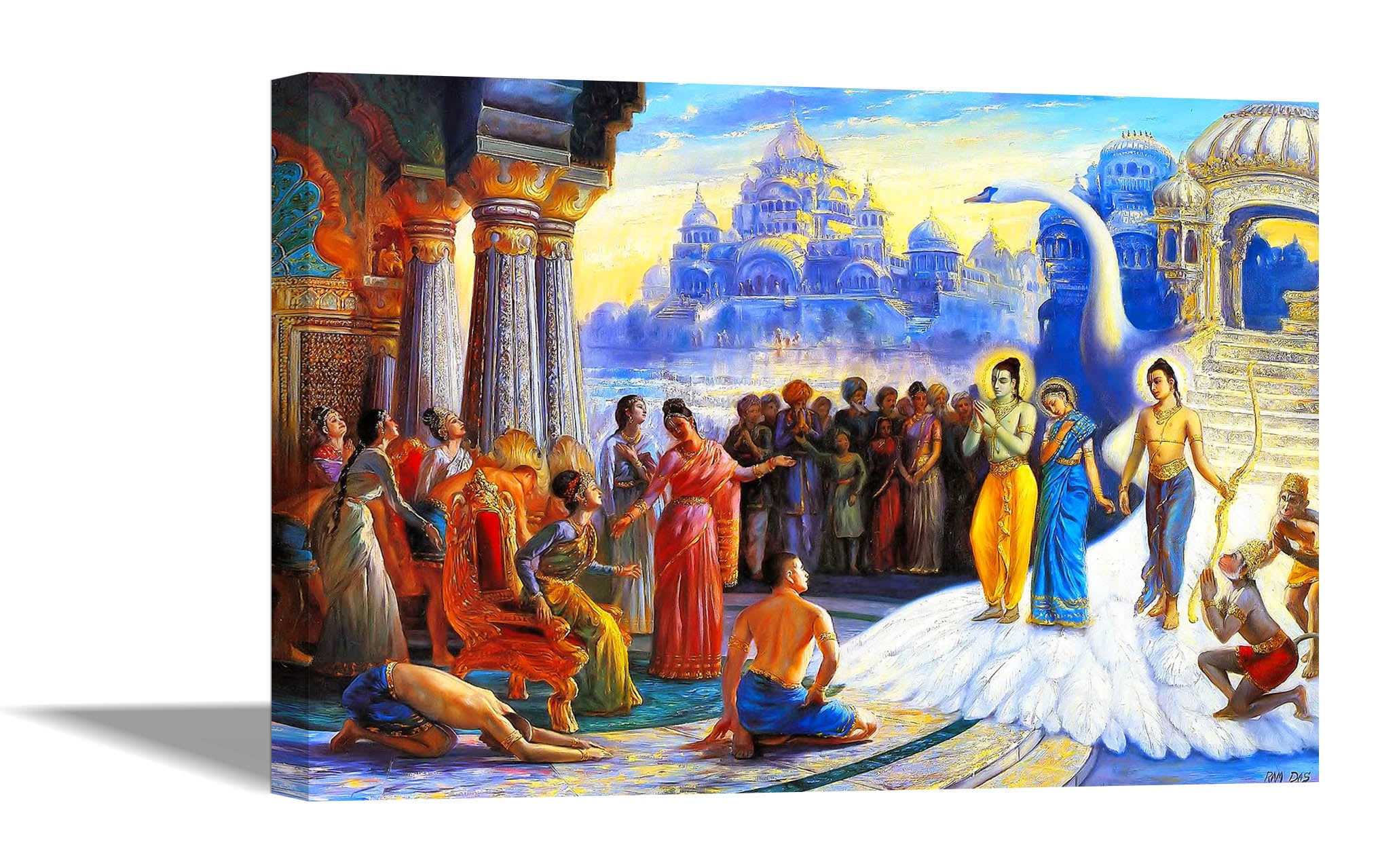 Lord Ram & Sita Return to Ayodhya