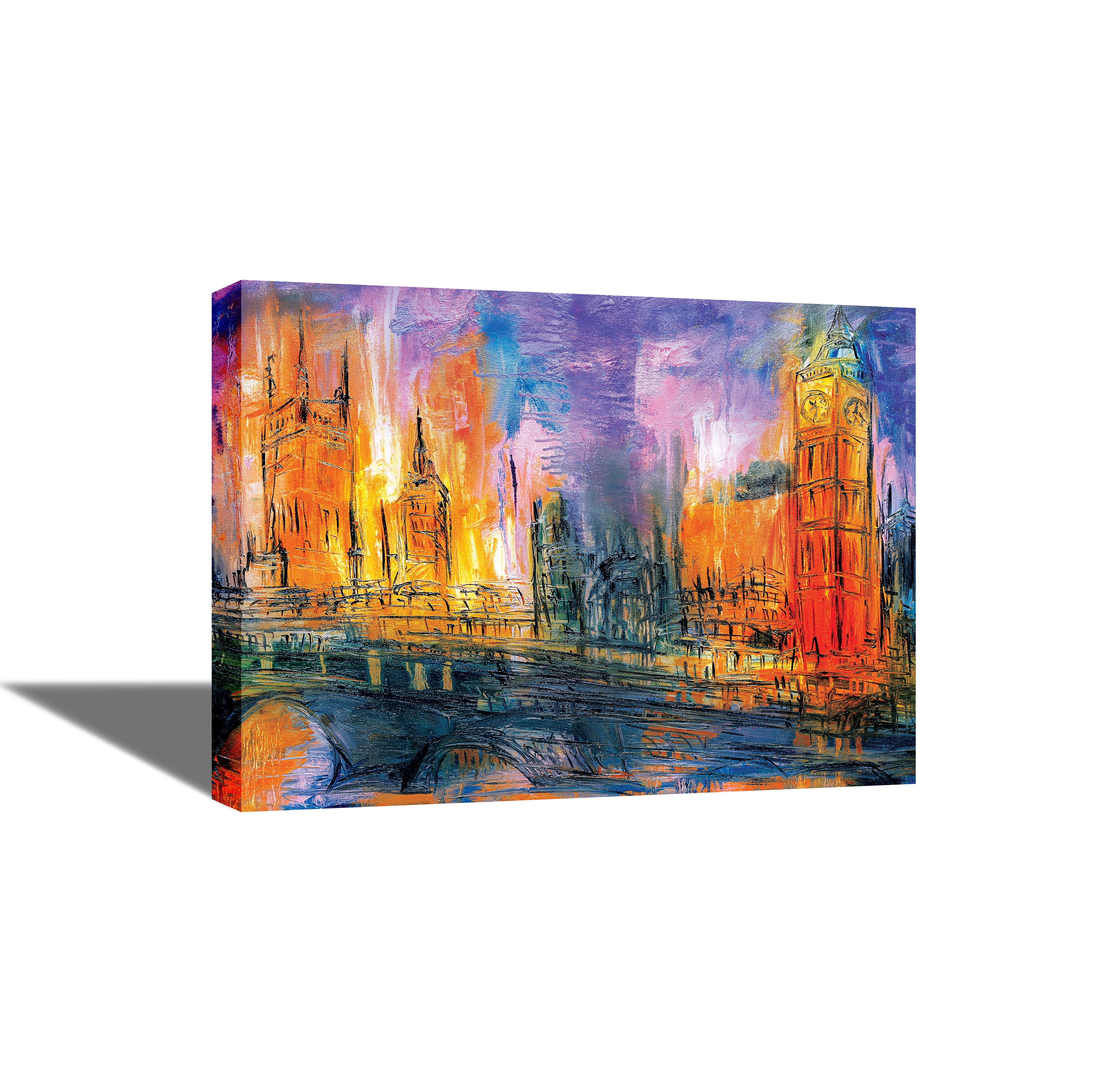 The Big Ben - Canvas Painting - Framed