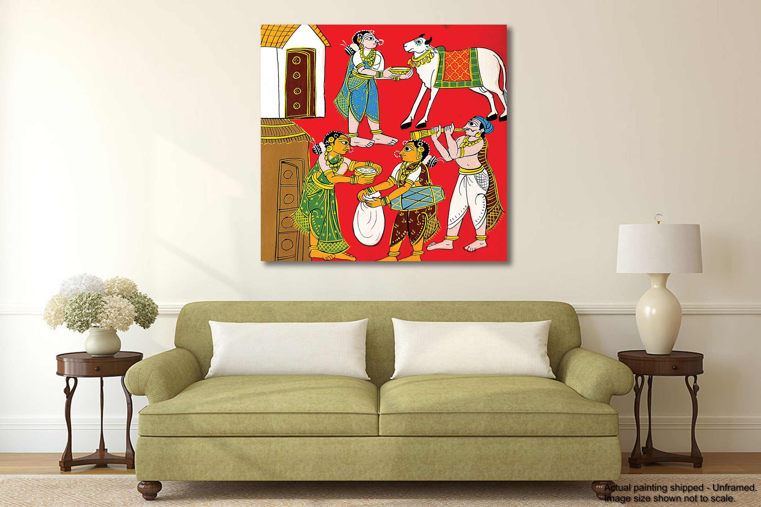 Lifestyle - Unframed Canvas Painting