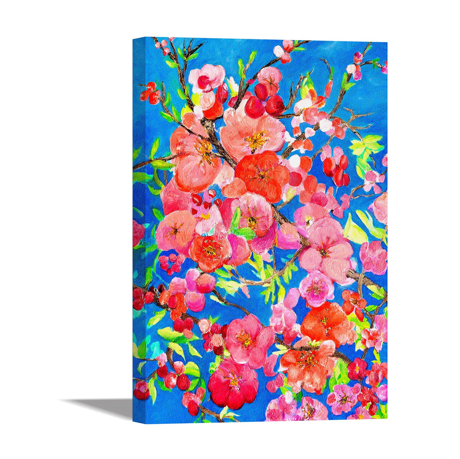 Beautiful Flower - Canvas Painting - Framed