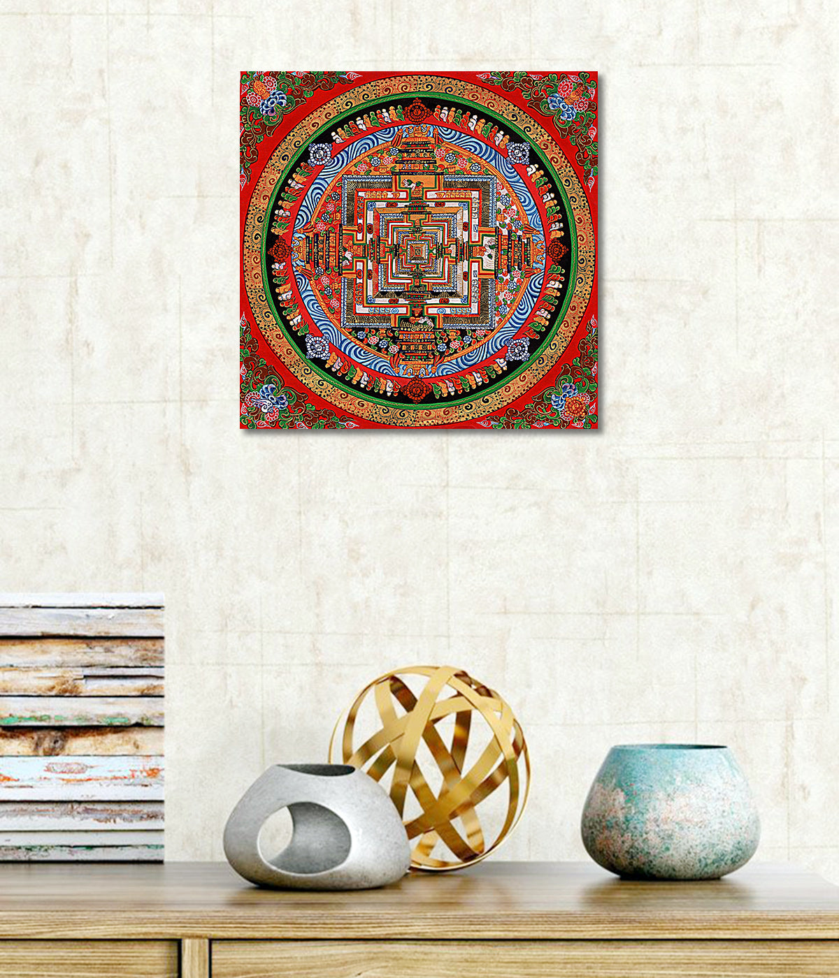 Mandala - Unframed Canvas Painting
