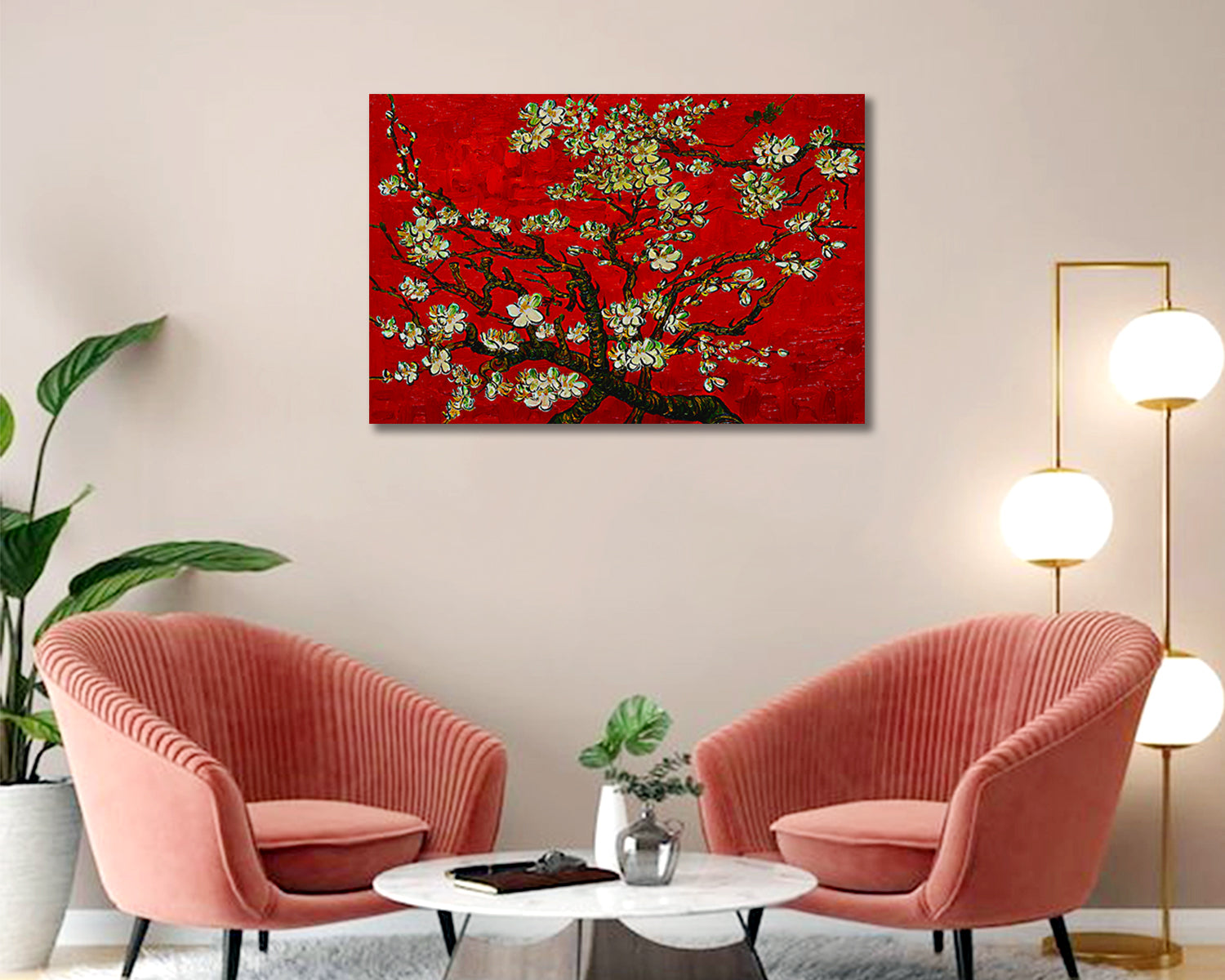 Japanese Maple Tree - Unframed Canvas Painting