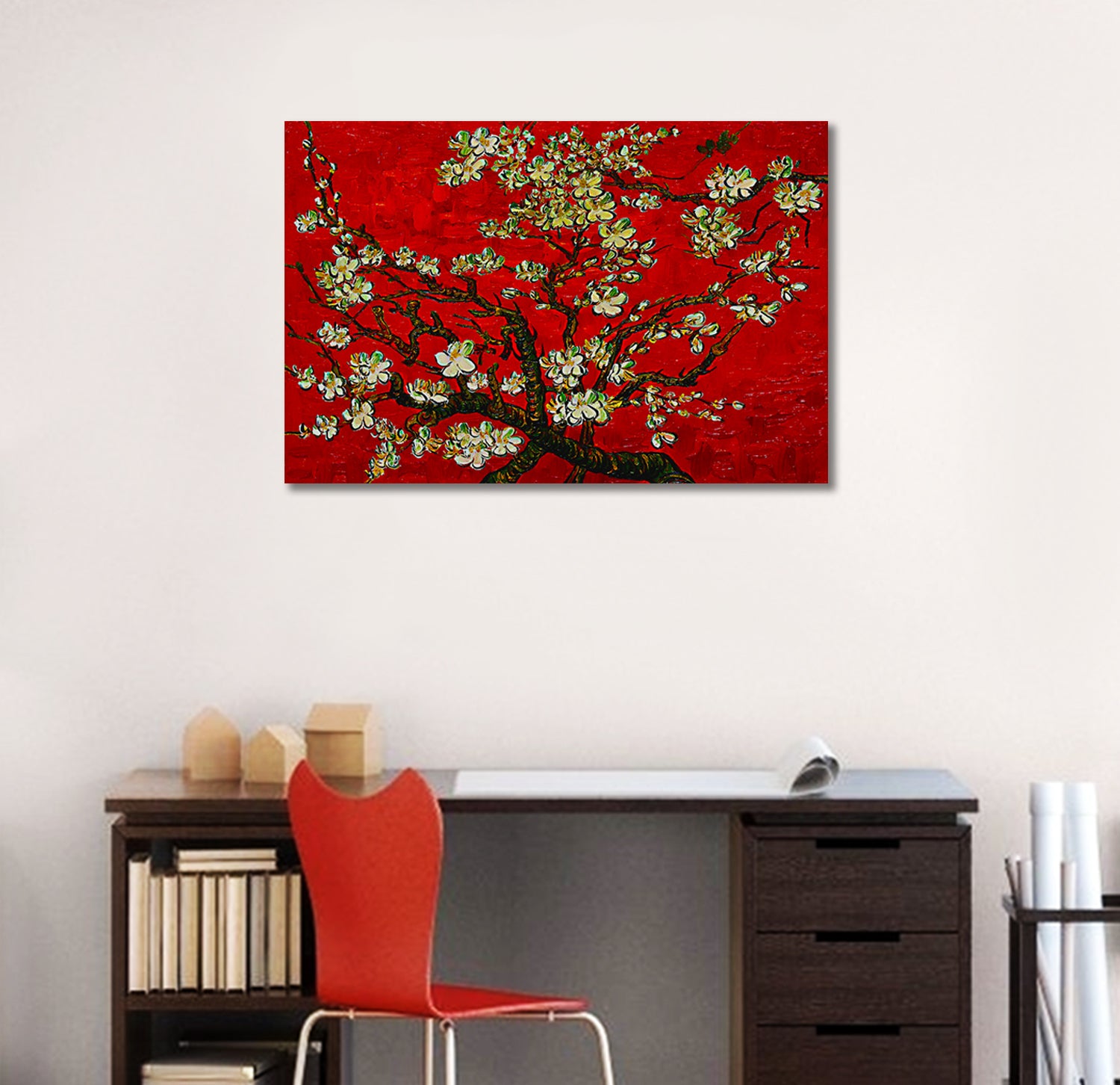 Japanese Maple Tree - Unframed Canvas Painting