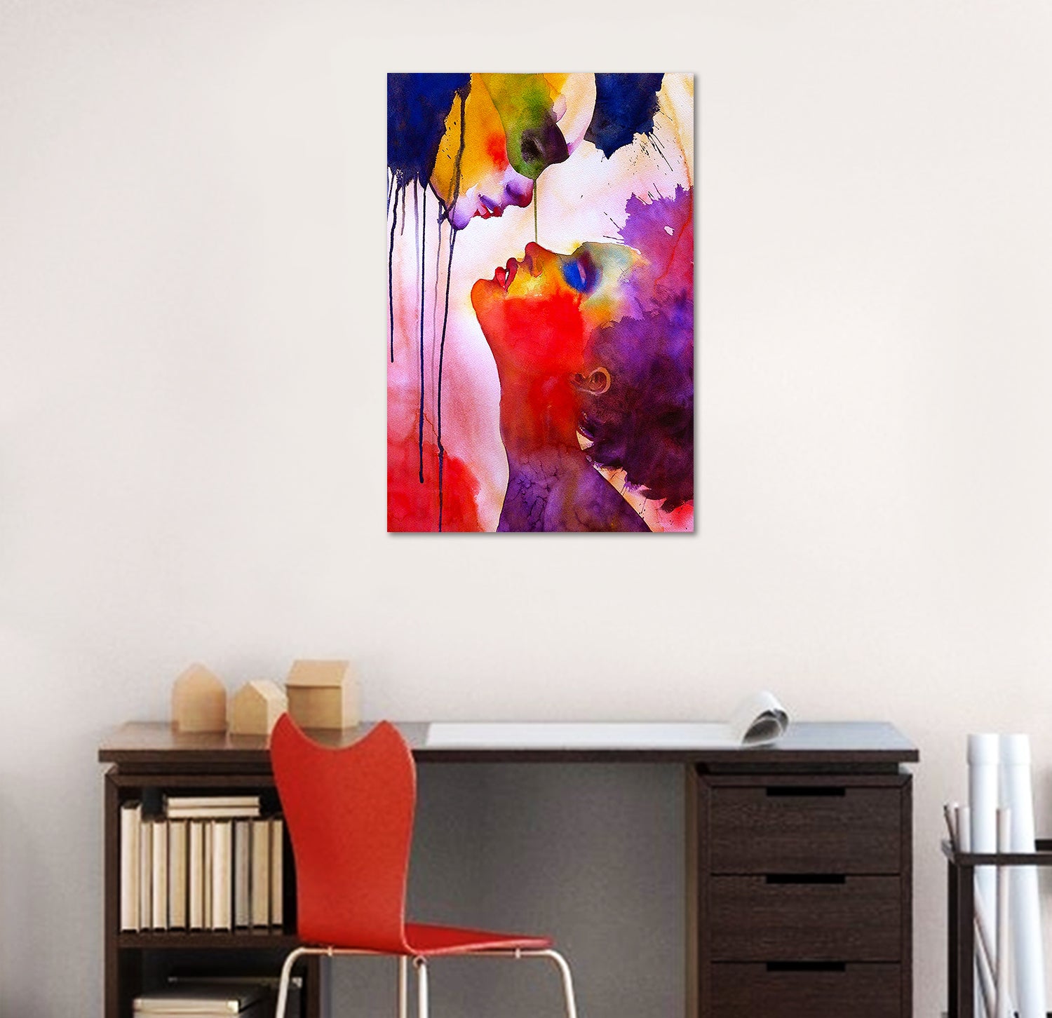 Total Love  - Canvas Painting - Unframed