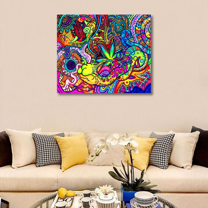 Acid Dream - Unframed Canvas Painting