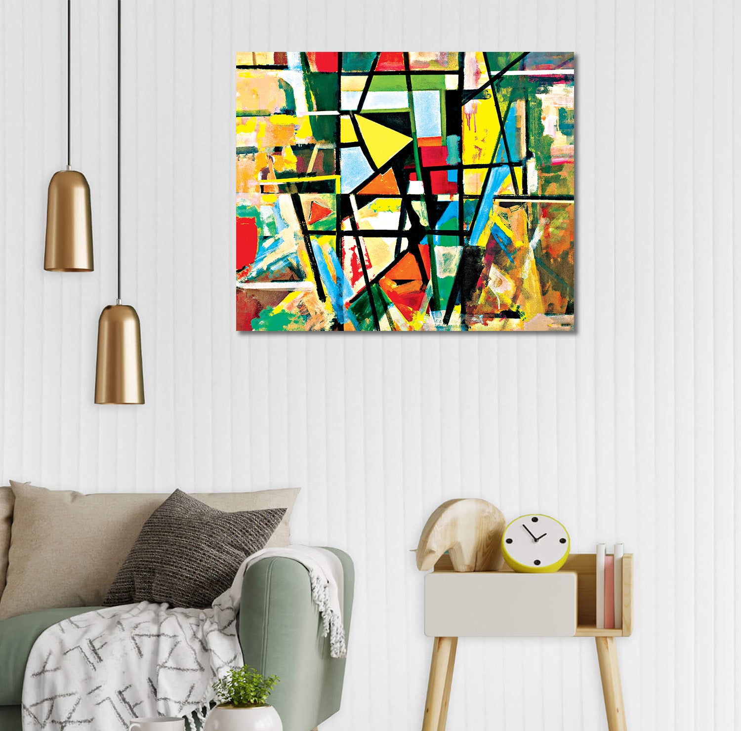 Pieces of Life - Unframed Canvas Painting