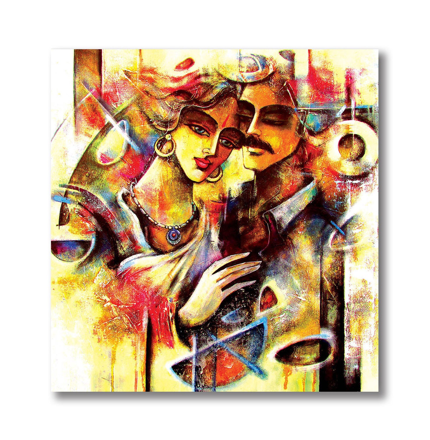 In Love - Unframed Canvas Painting