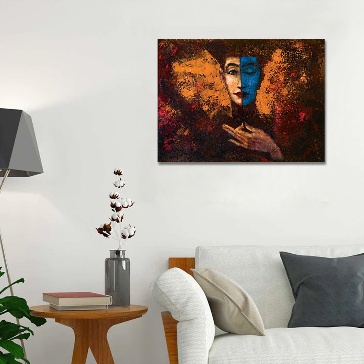 A fantasy woman - Unframed Canvas Painting