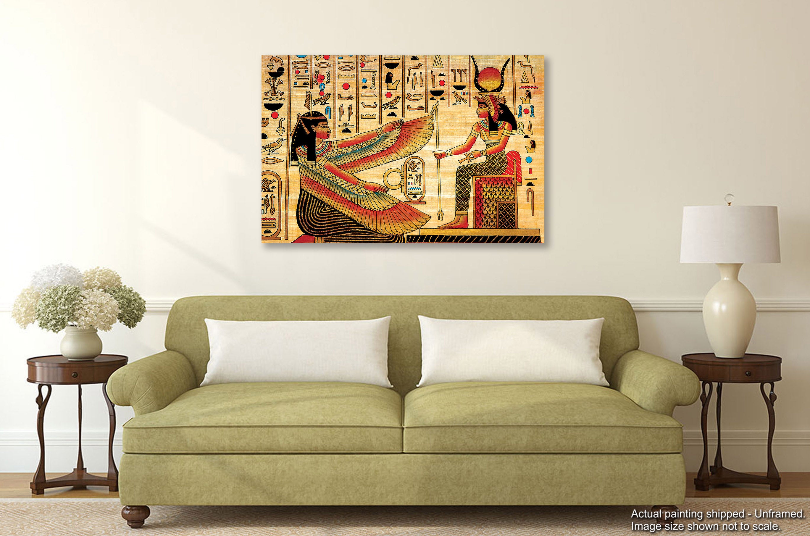 Egyptian Queen - Unframed Canvas Painting