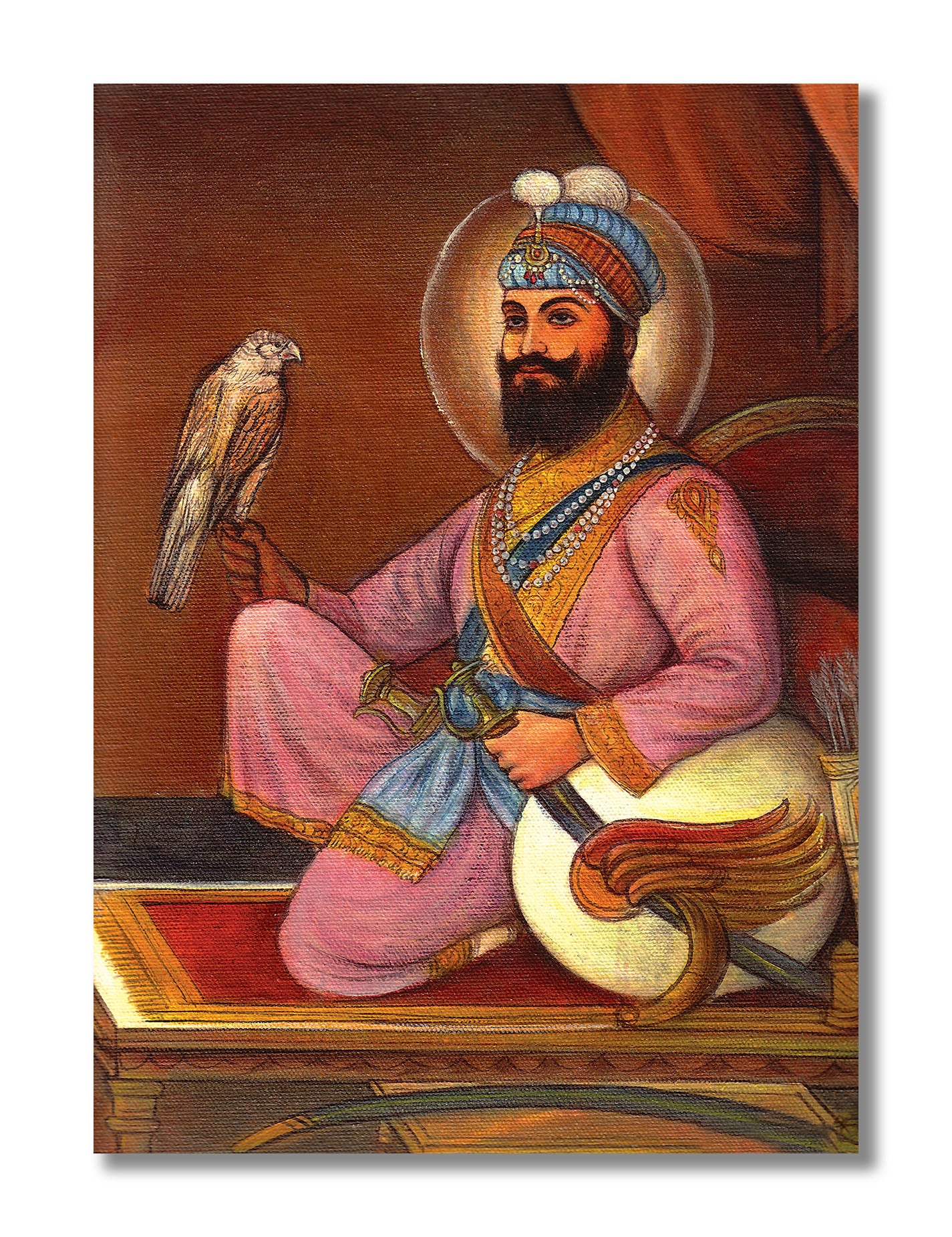 Guru Govind - Unframed Canvas Painting
