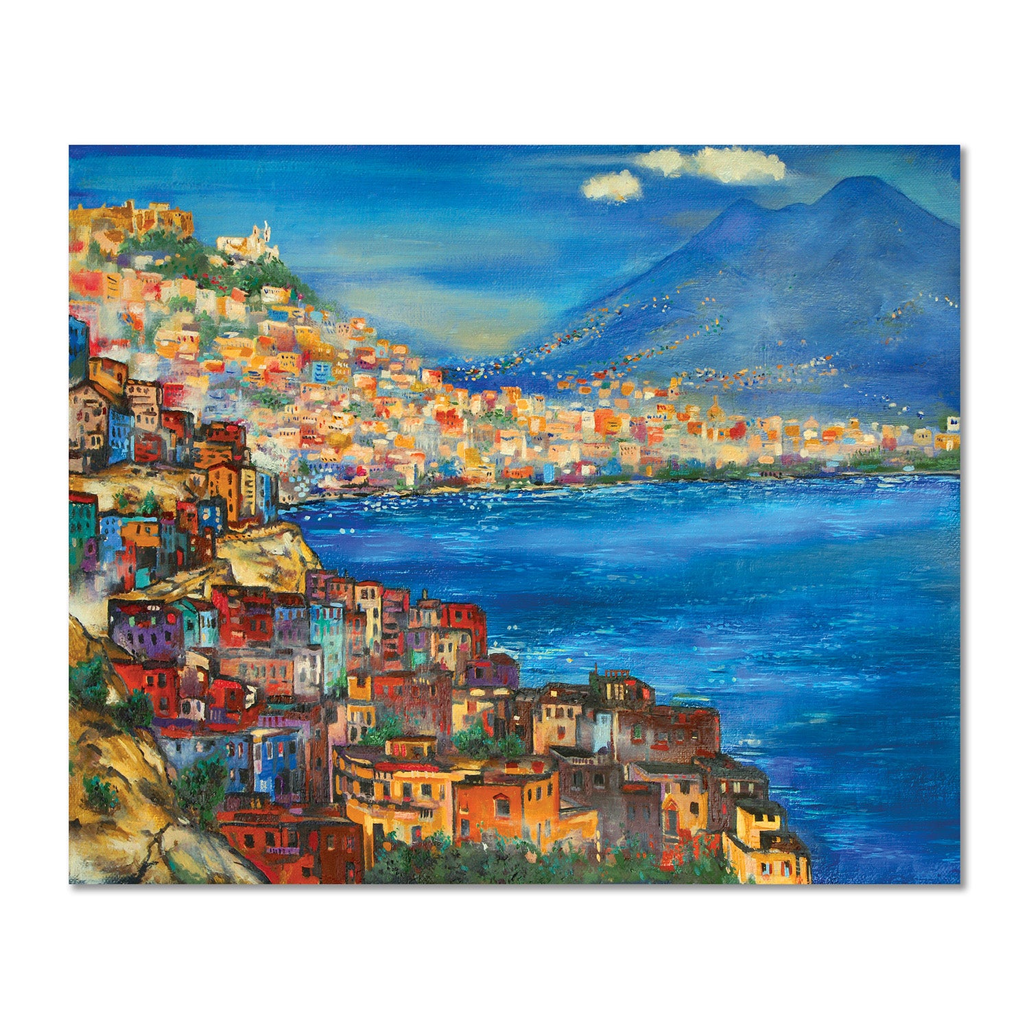 Blue Sea - Unframed Canvas Painting