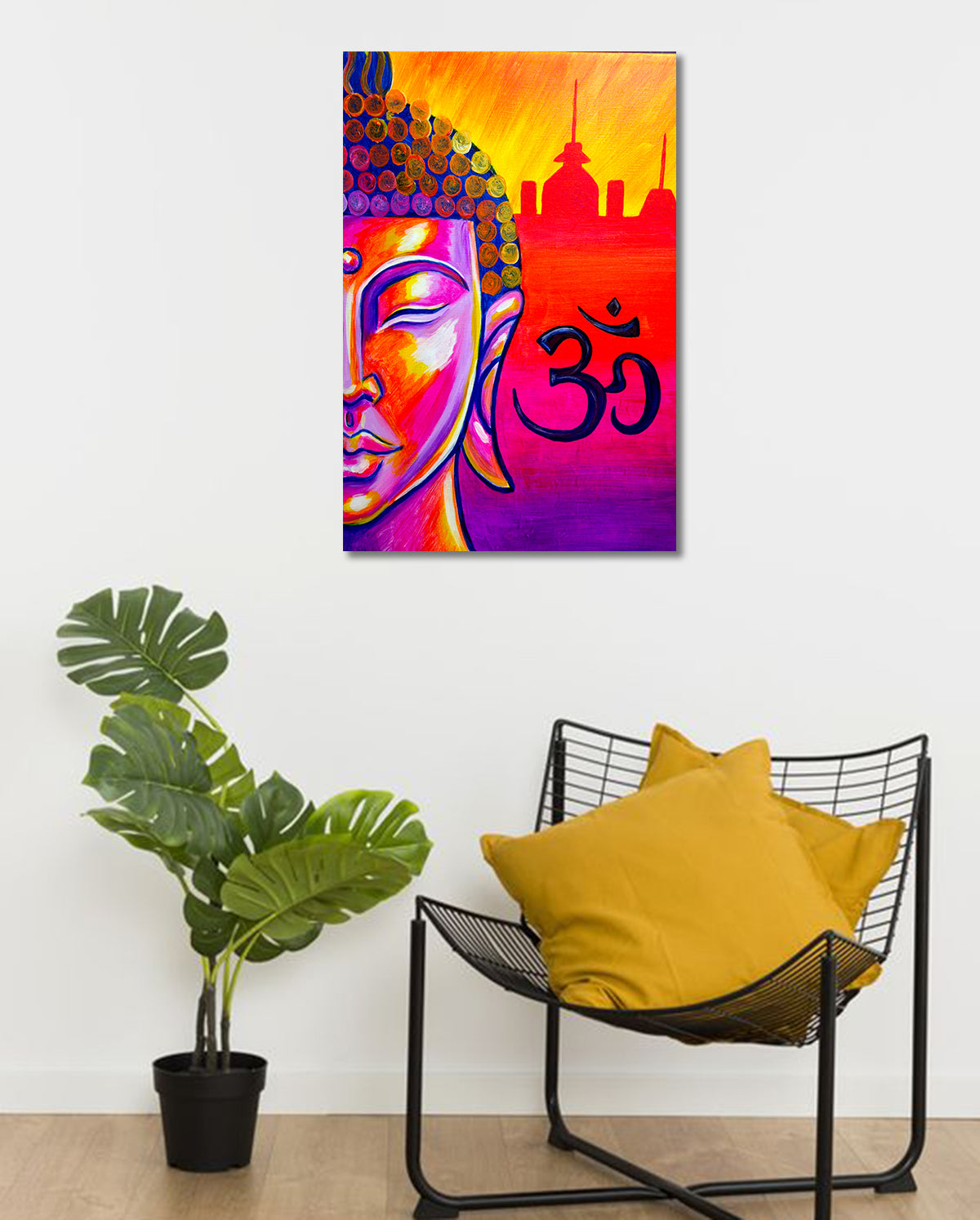 A Peaceful World - Unframed Canvas Painting
