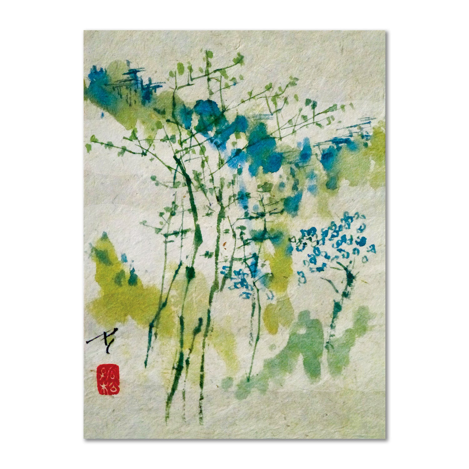 Abstract Art - Unframed Canvas Painting