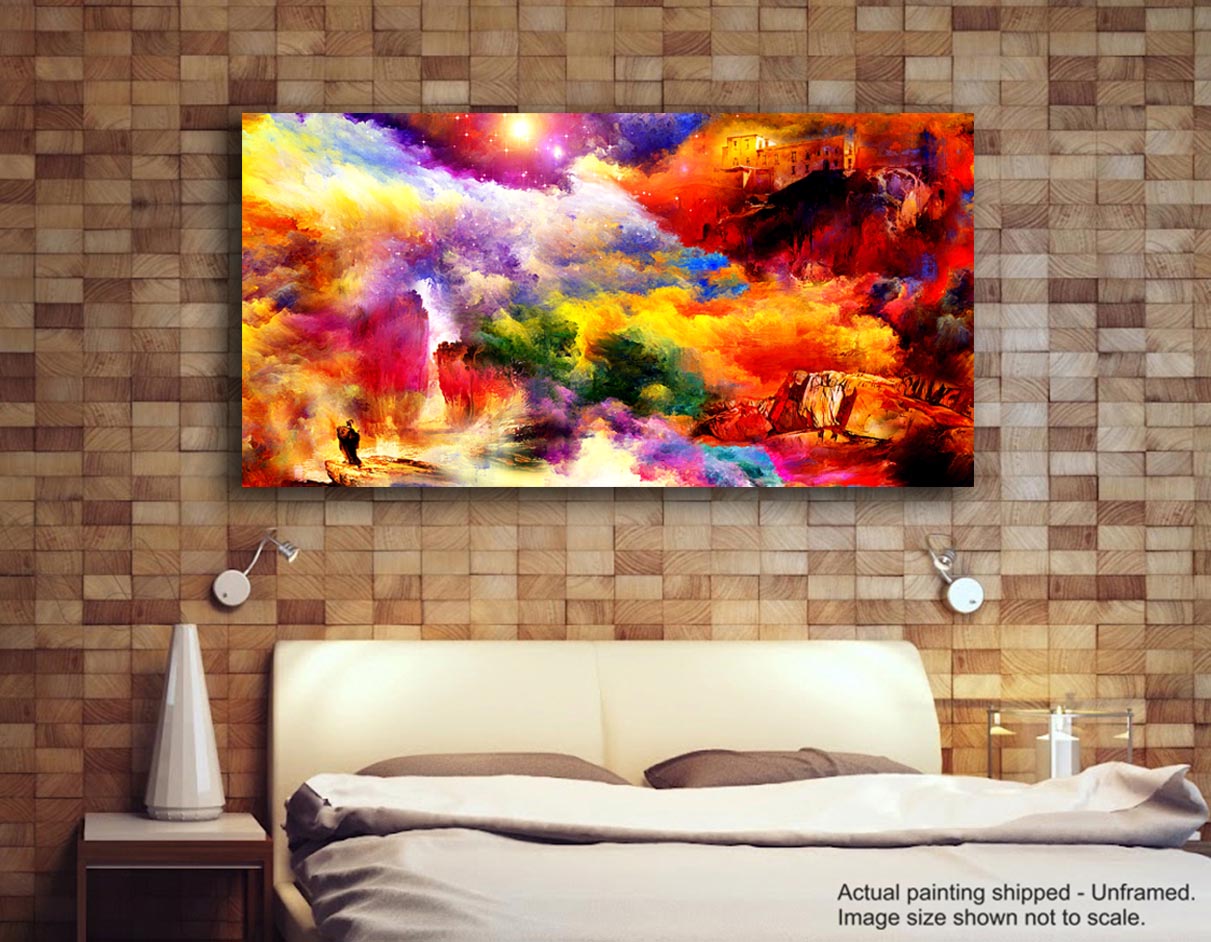 A Hint of Heaven - Unframed Canvas Painting