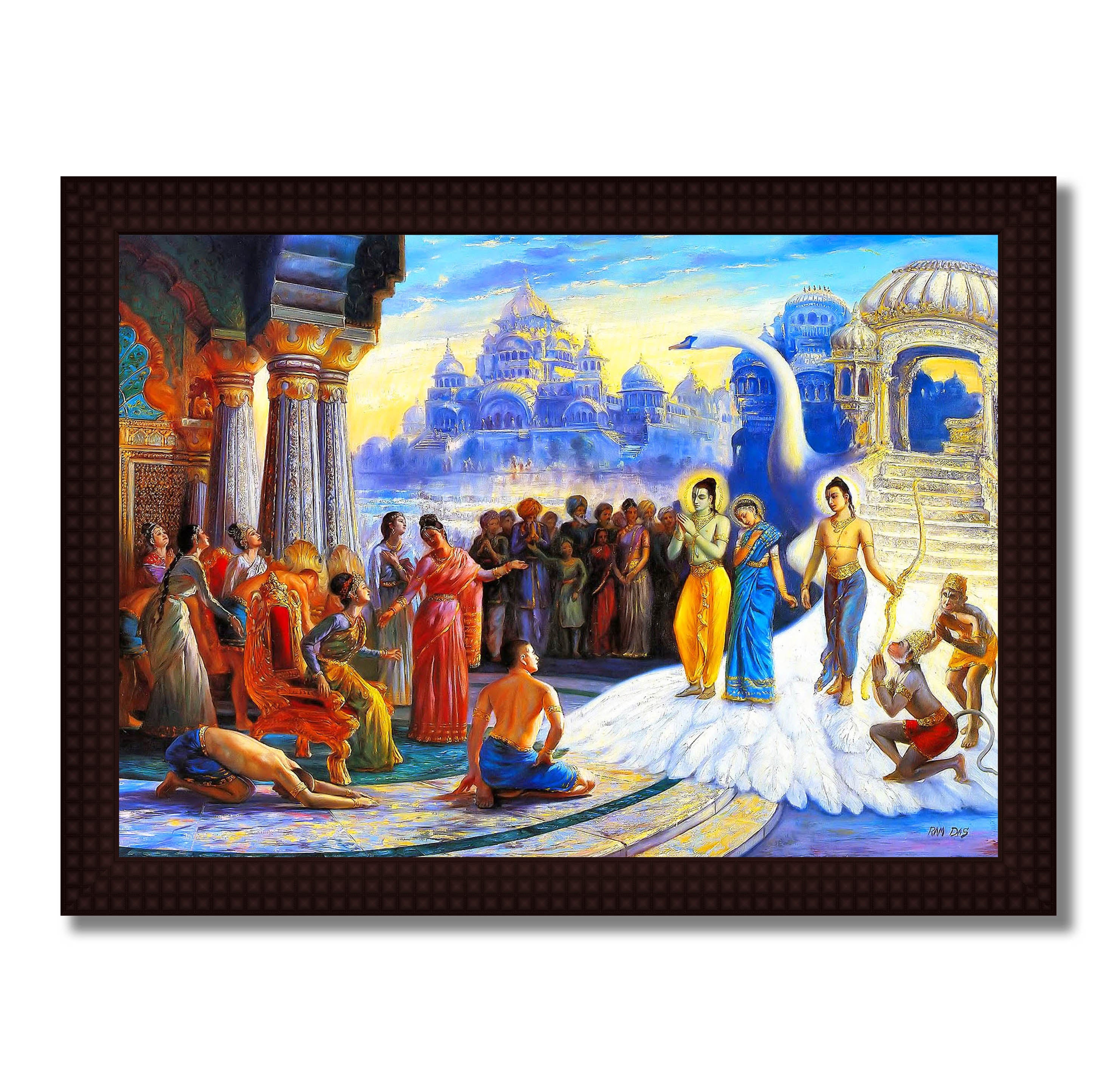 Lord Ram & Sita Return to Ayodhya