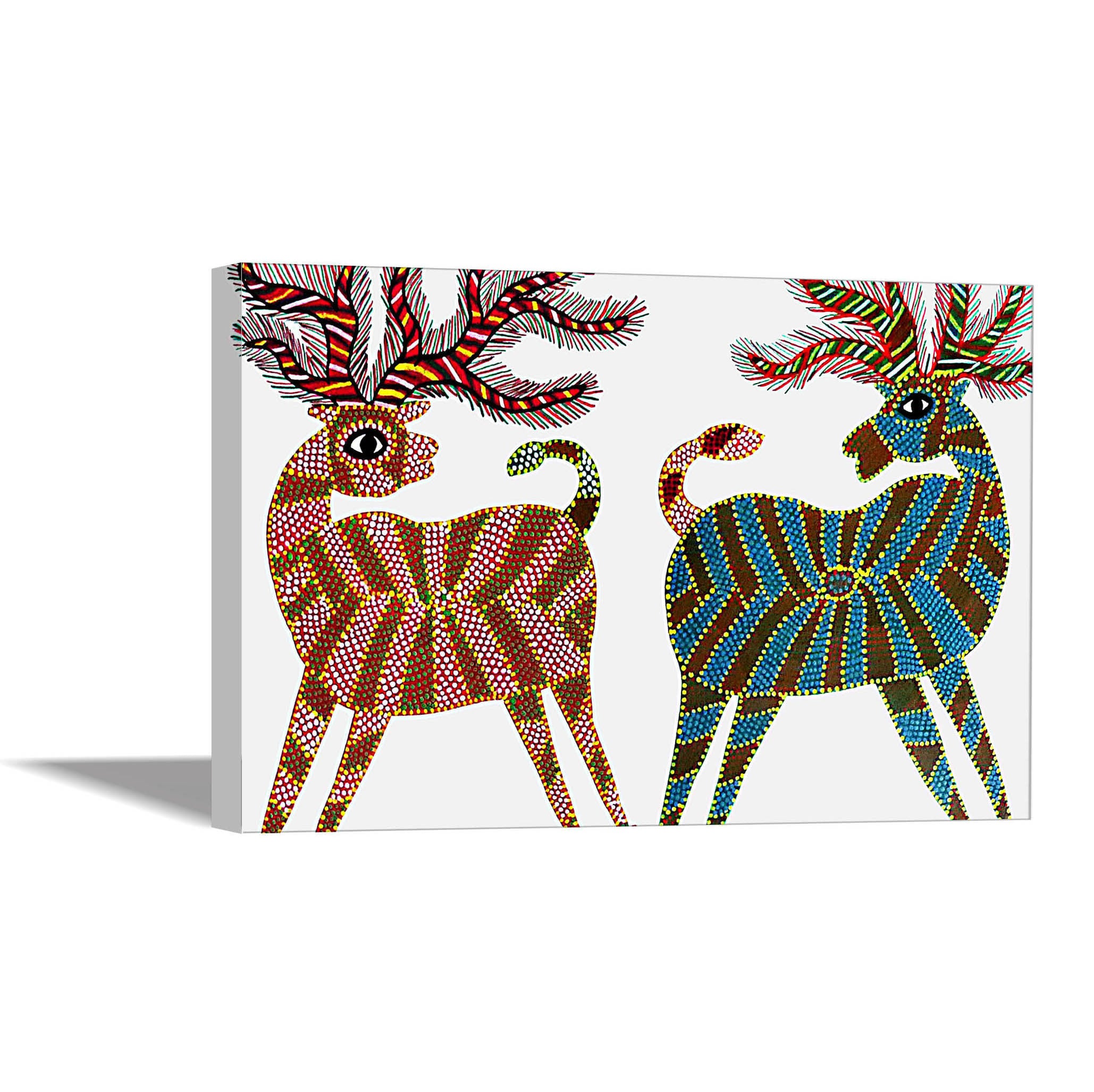 Two Deers In The Forest