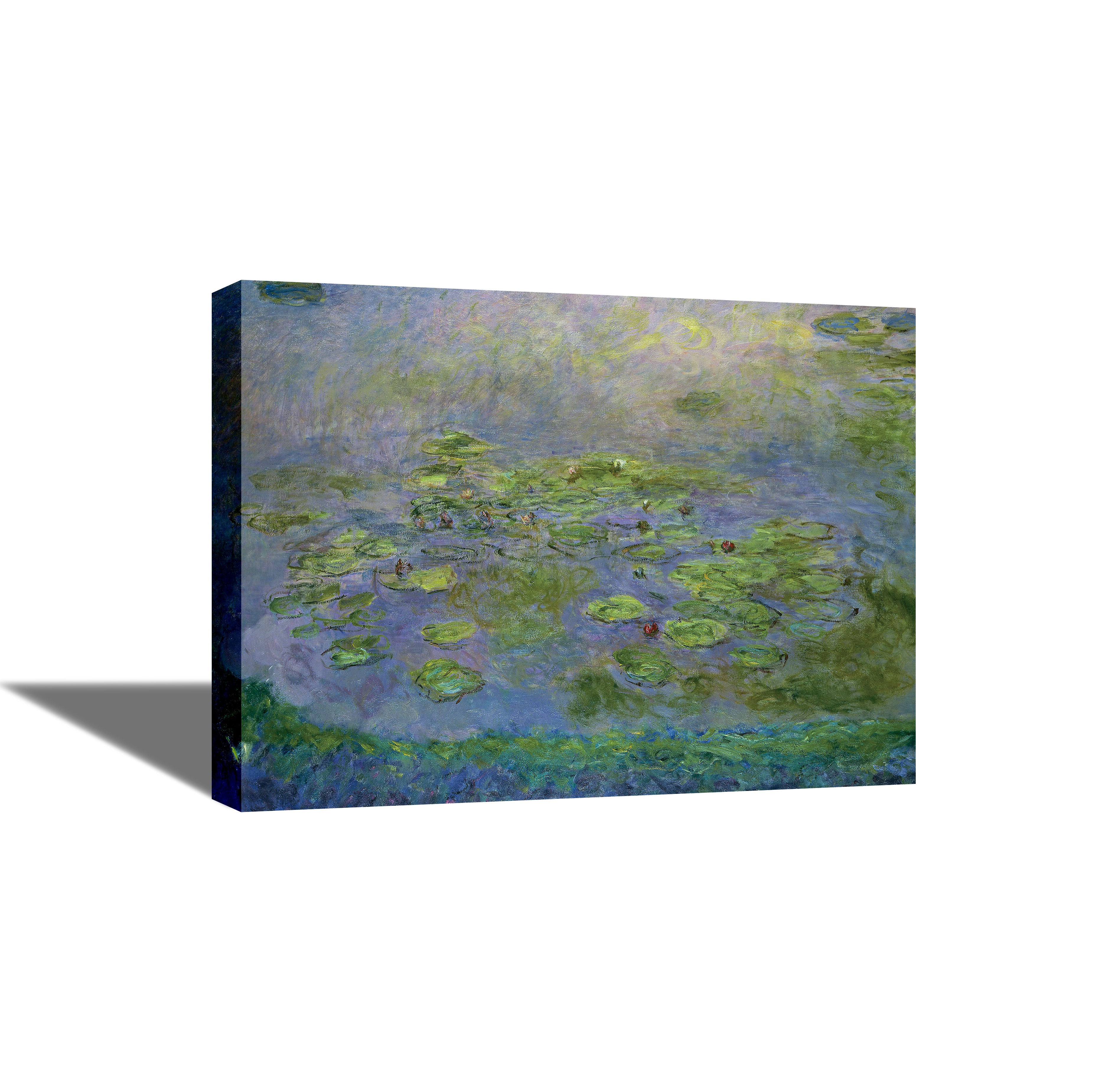 Nymphas - Waterlilies - Canvas Painting - Framed