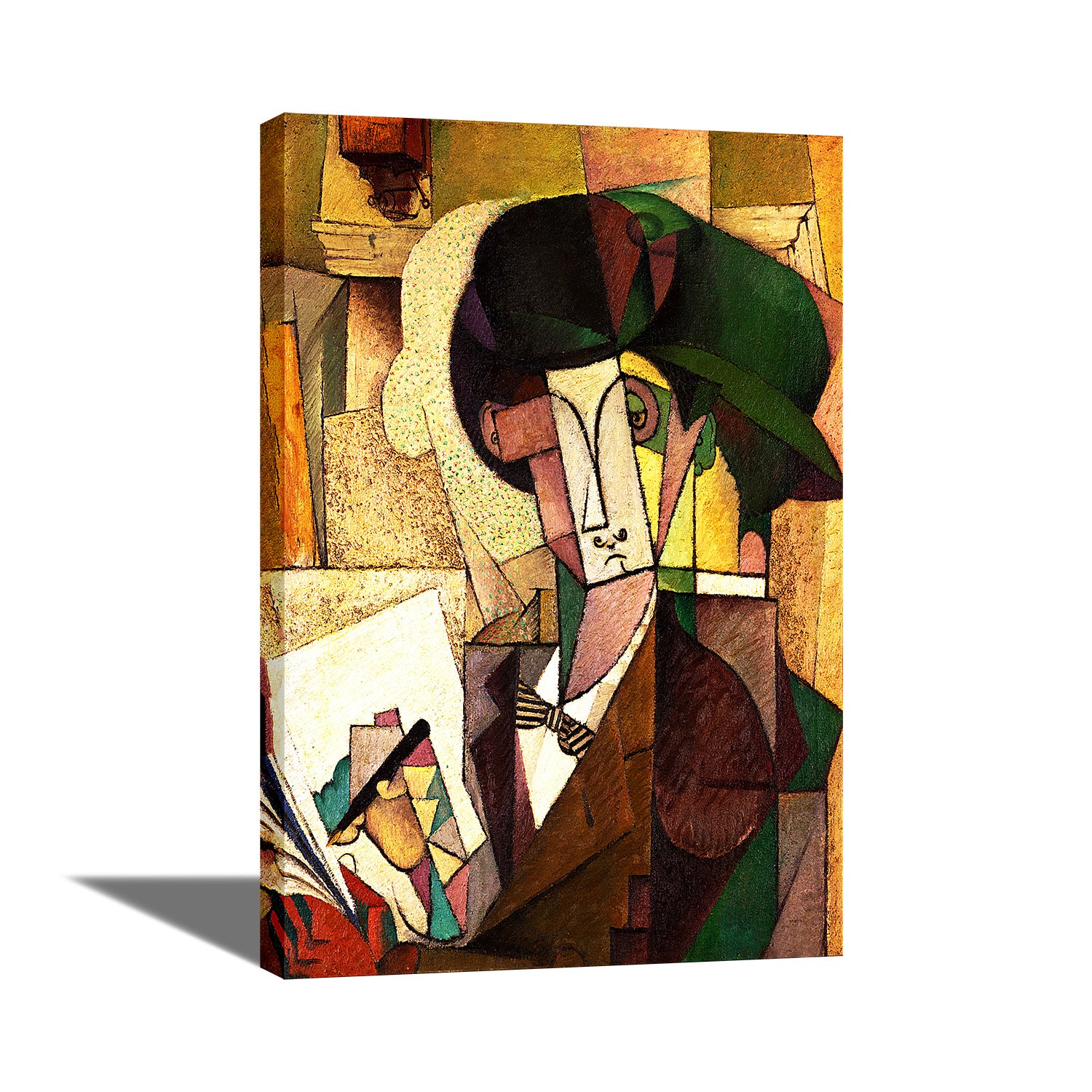 Still Life - Diego Rivera - Canvas Painting - Framed