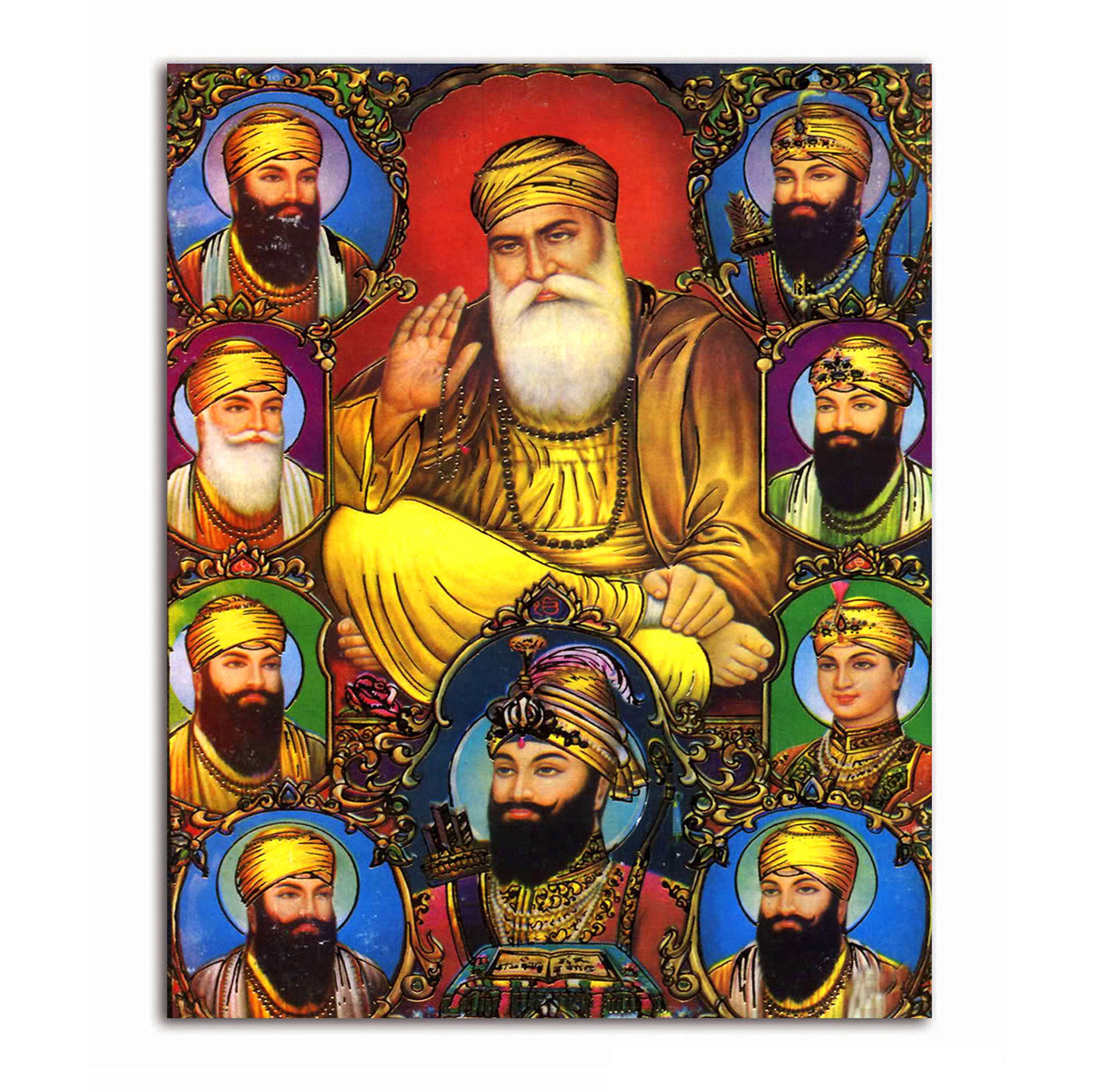 Ten Holy Sikh Gurus