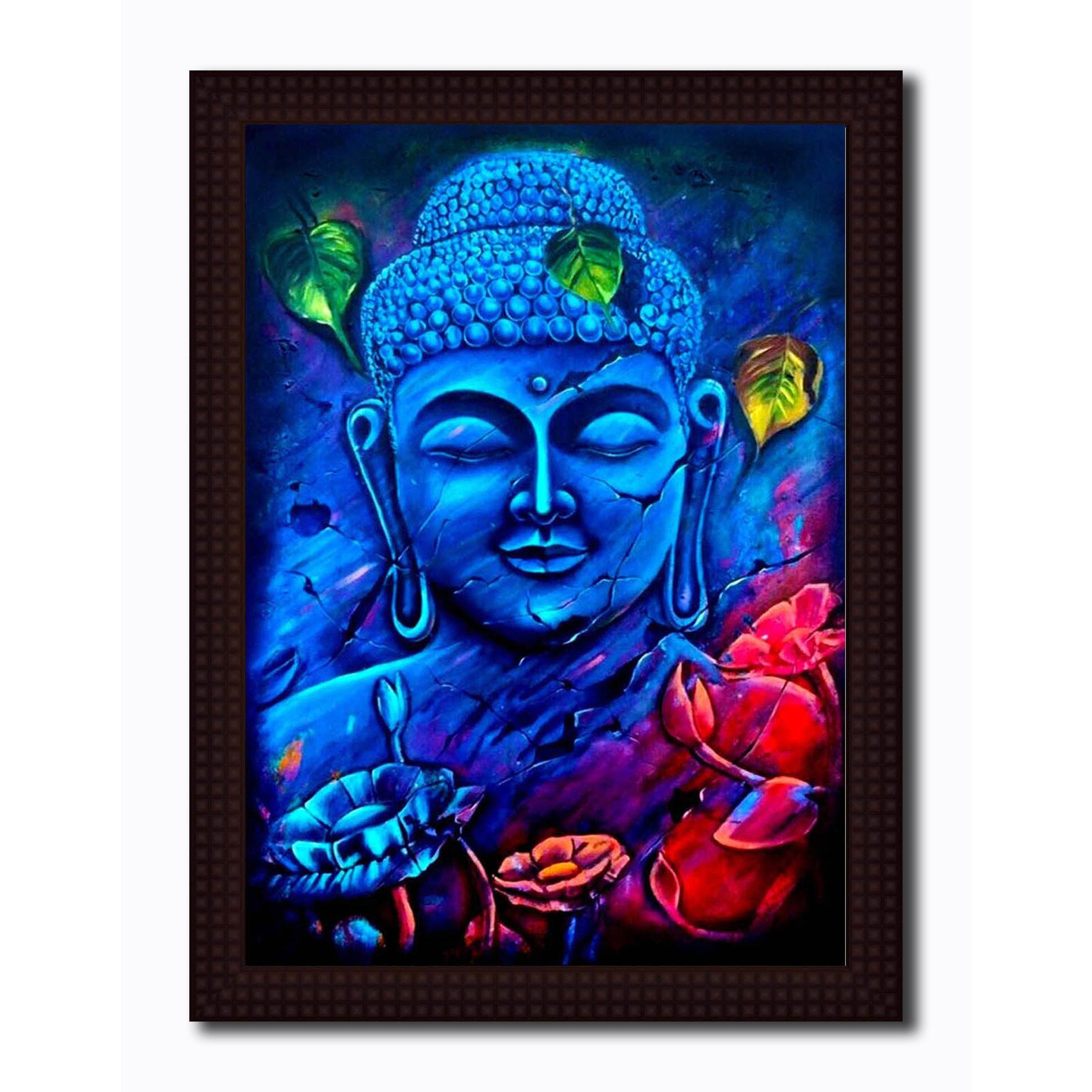 Buddha In Blue