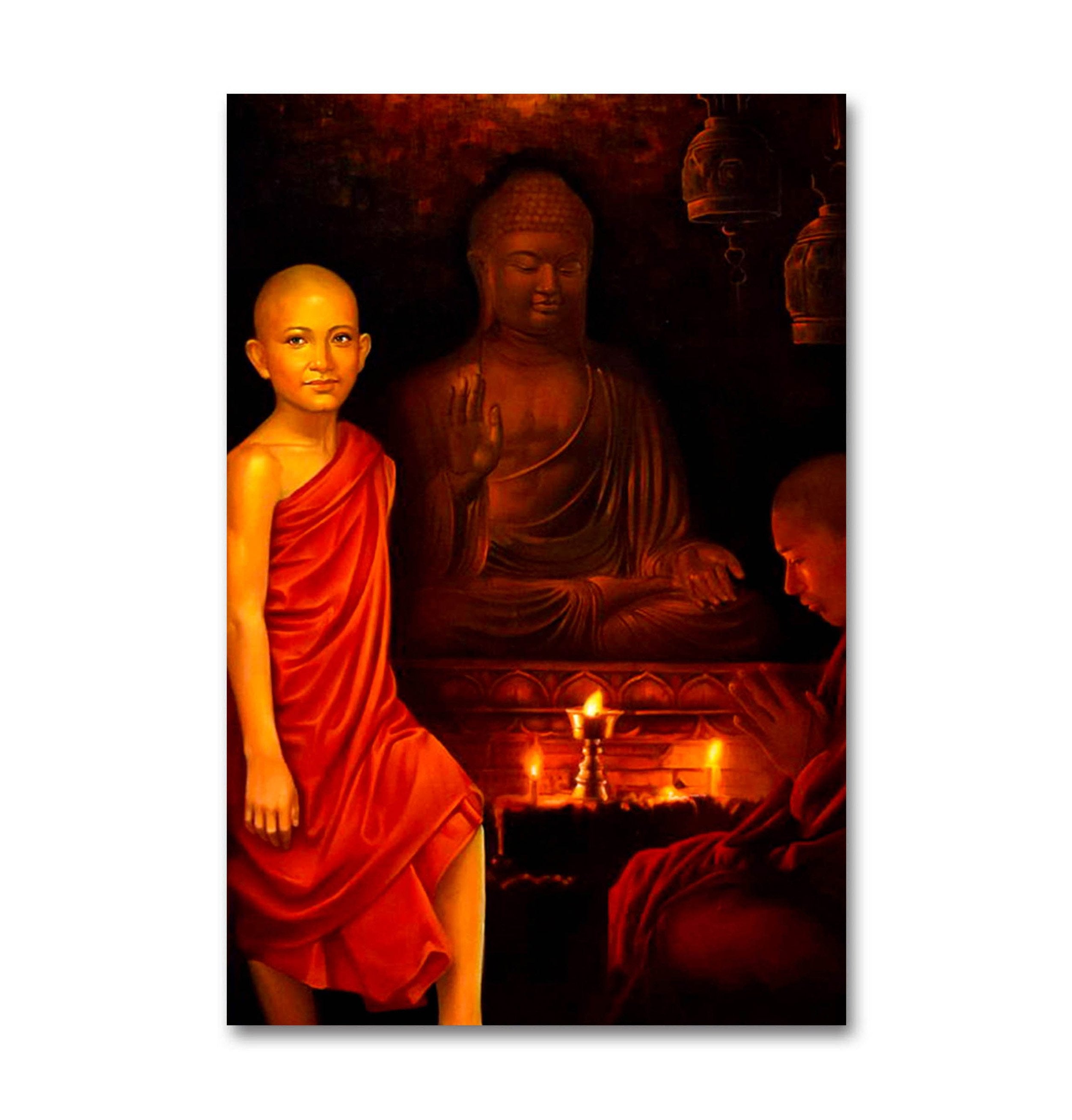 Following Buddhas steps