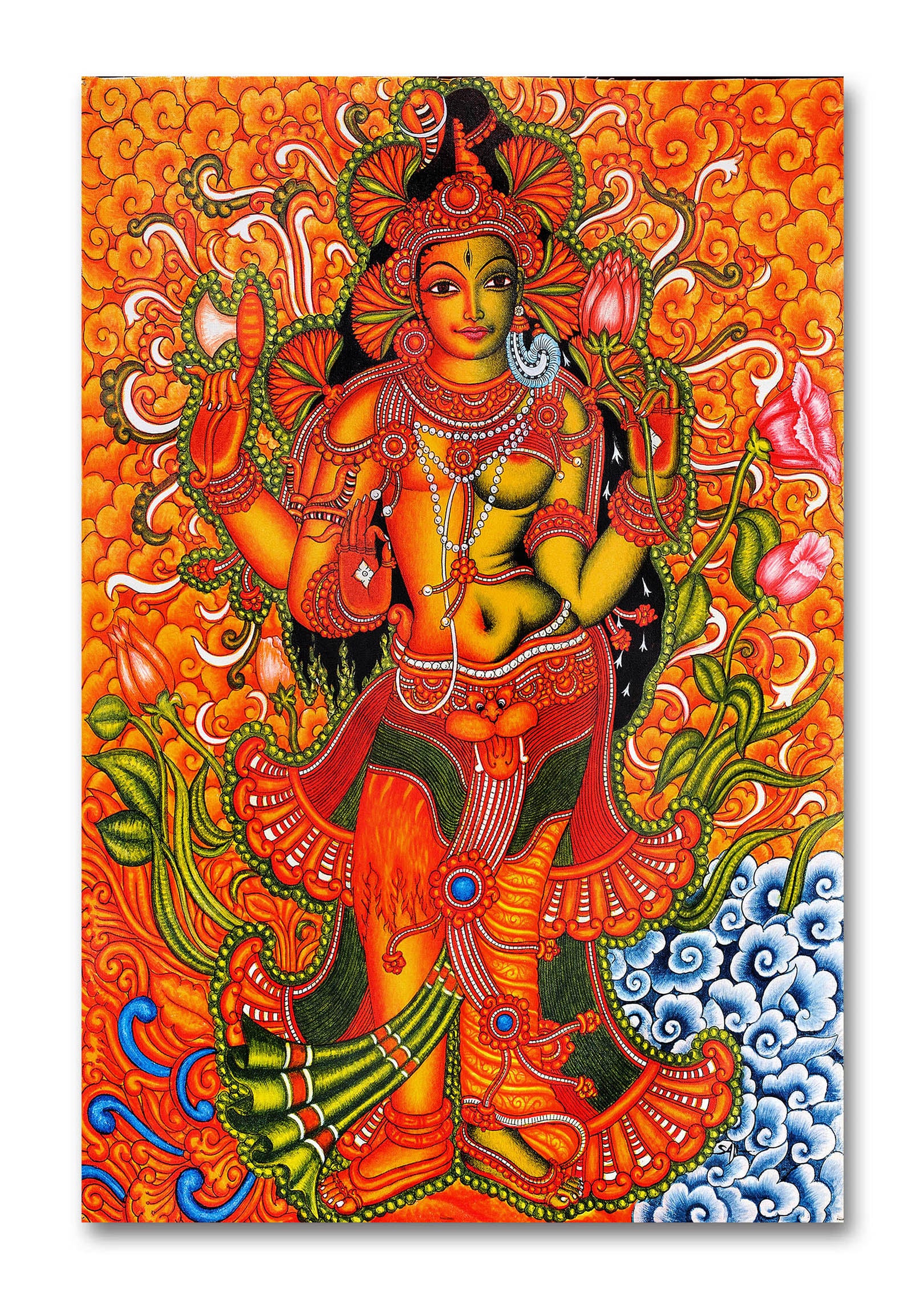 ArdhNarishvara Shiva Poster - Non Sticker