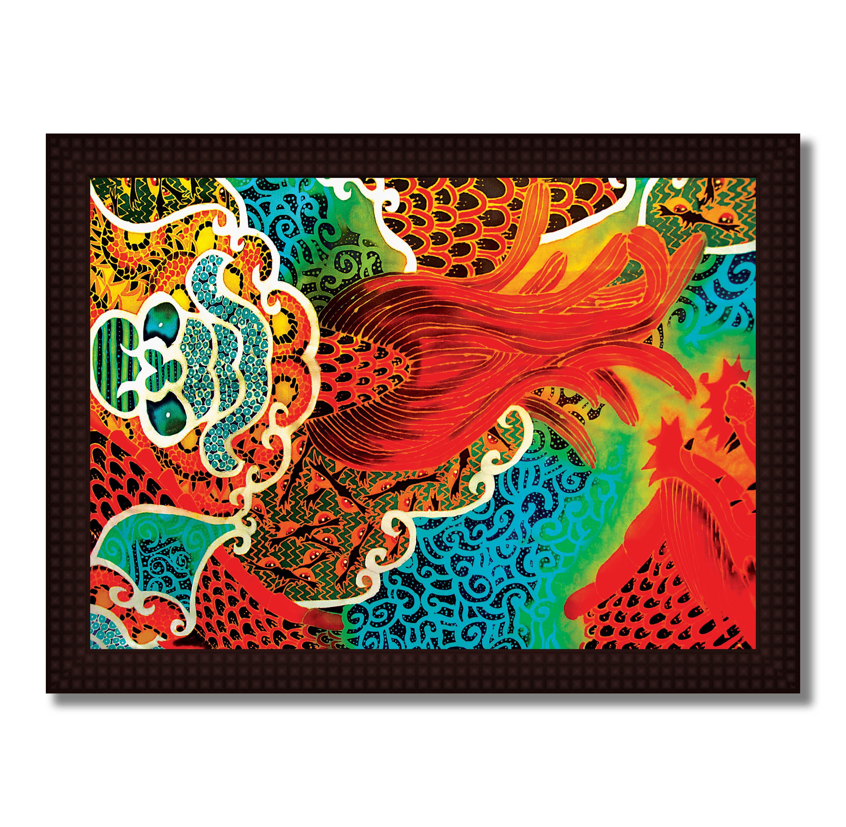 Abstract Batik Art