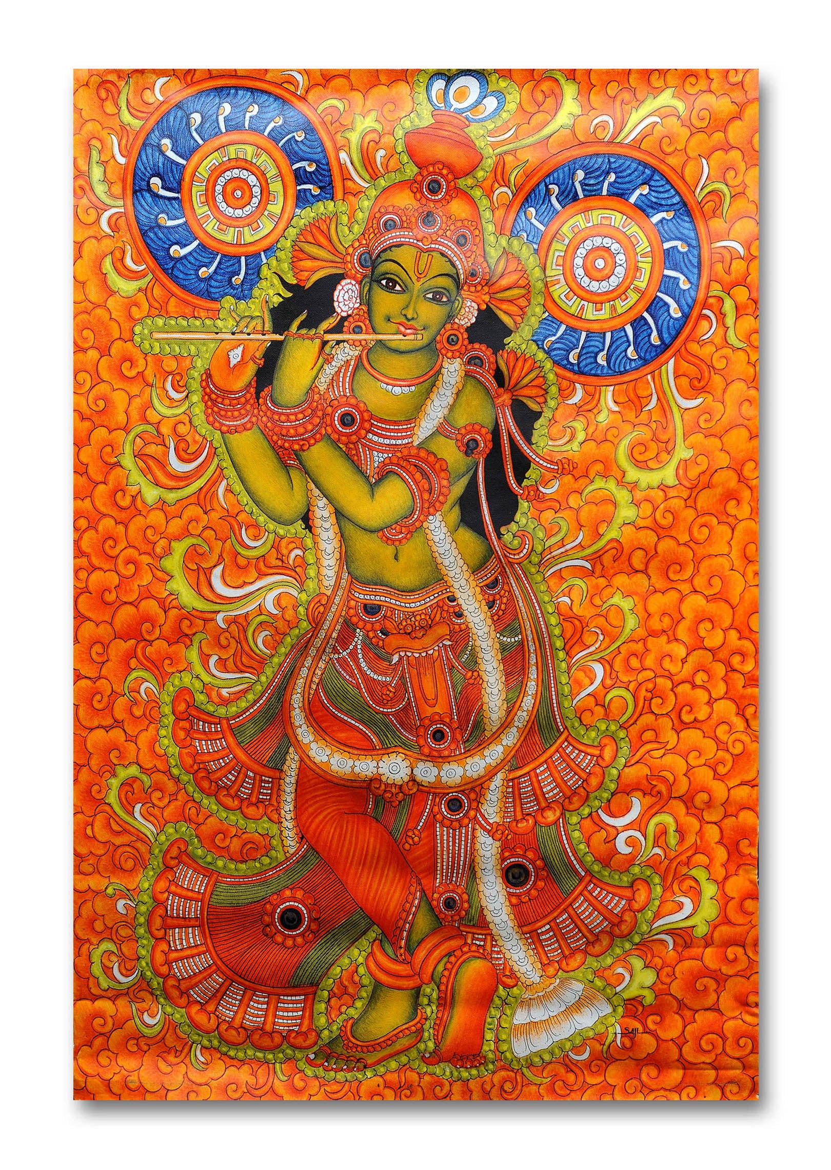 Jai Sri Krishna Poster - Non Sticker