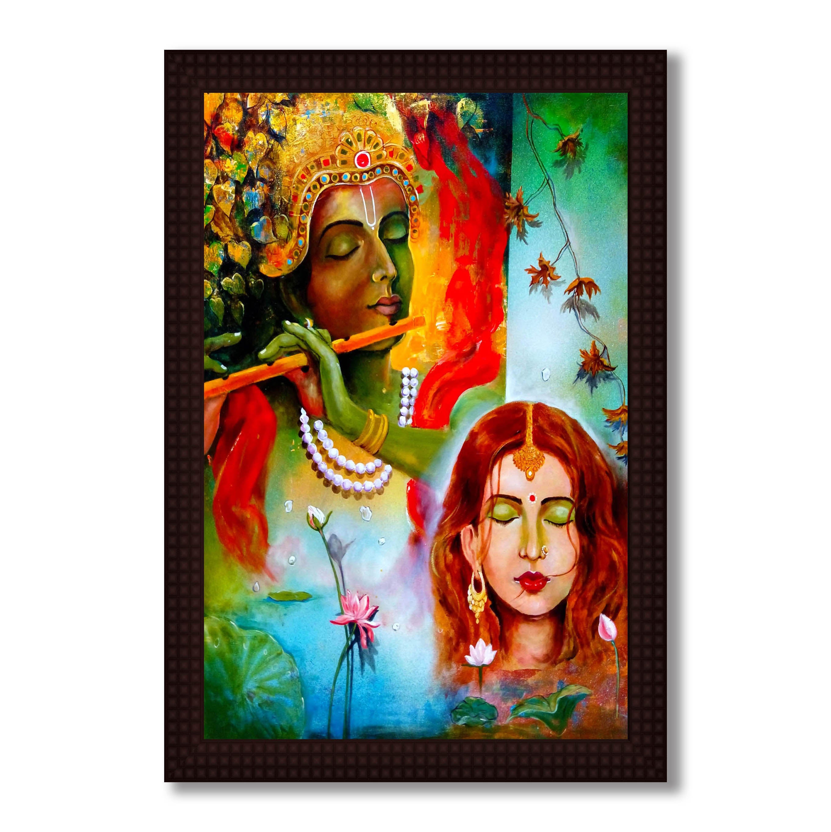 Sri Krishna with Radha