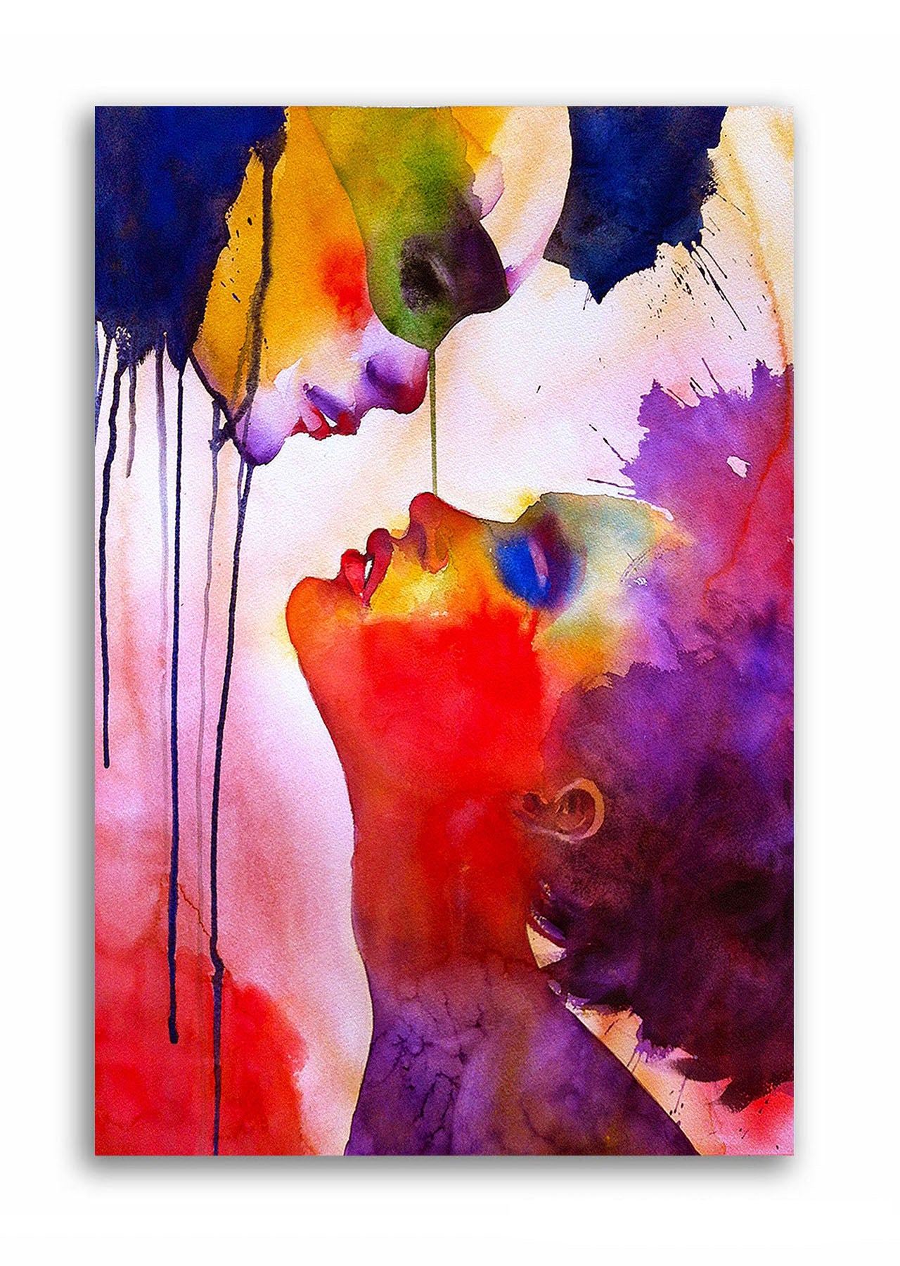 Total Love - Unframed Canvas Painting