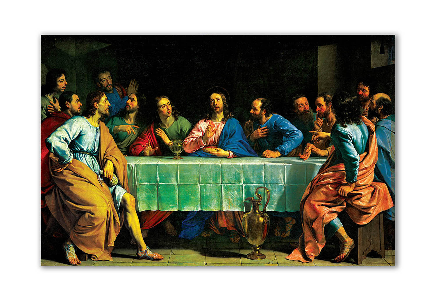 The Last Supper  - Canvas Painting - Unframed
