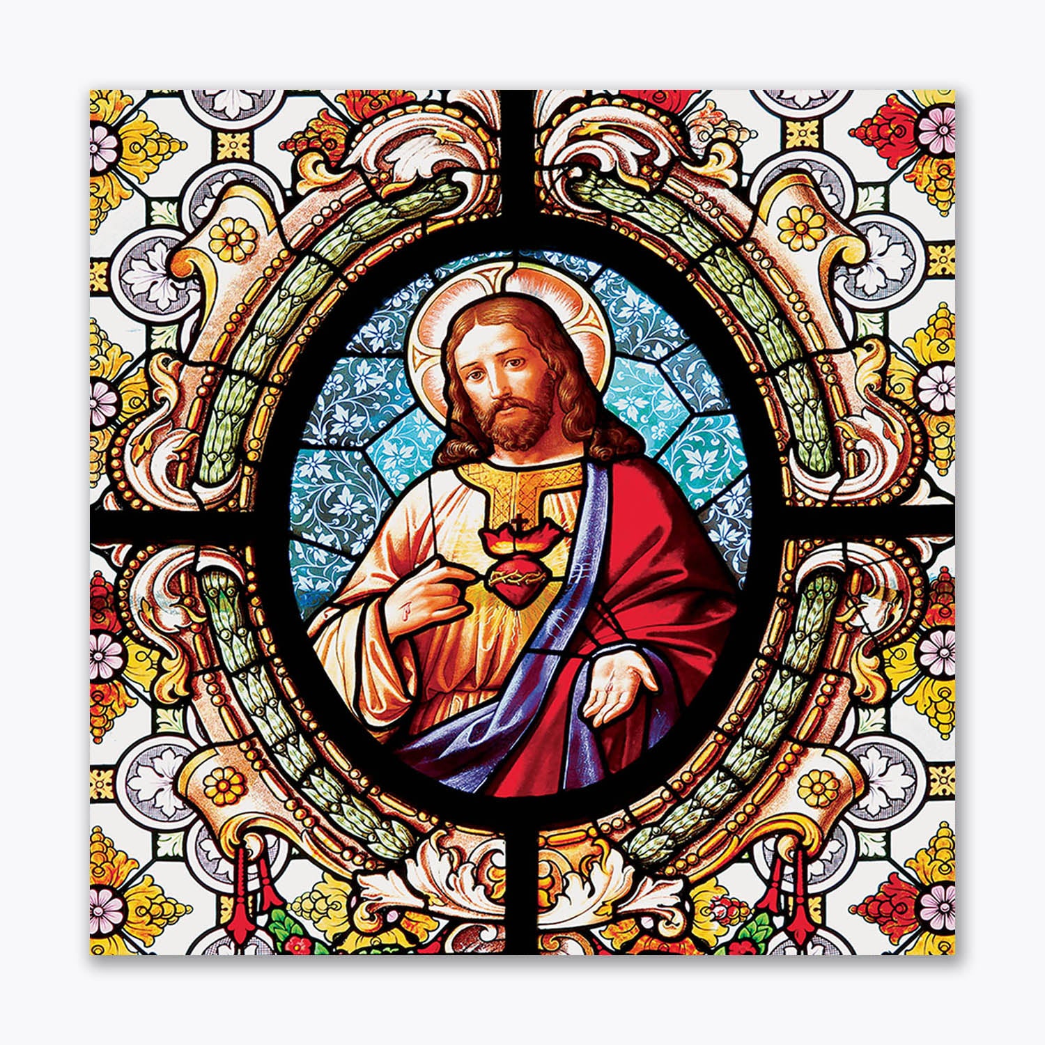 Jesus  - Canvas Painting - Unframed