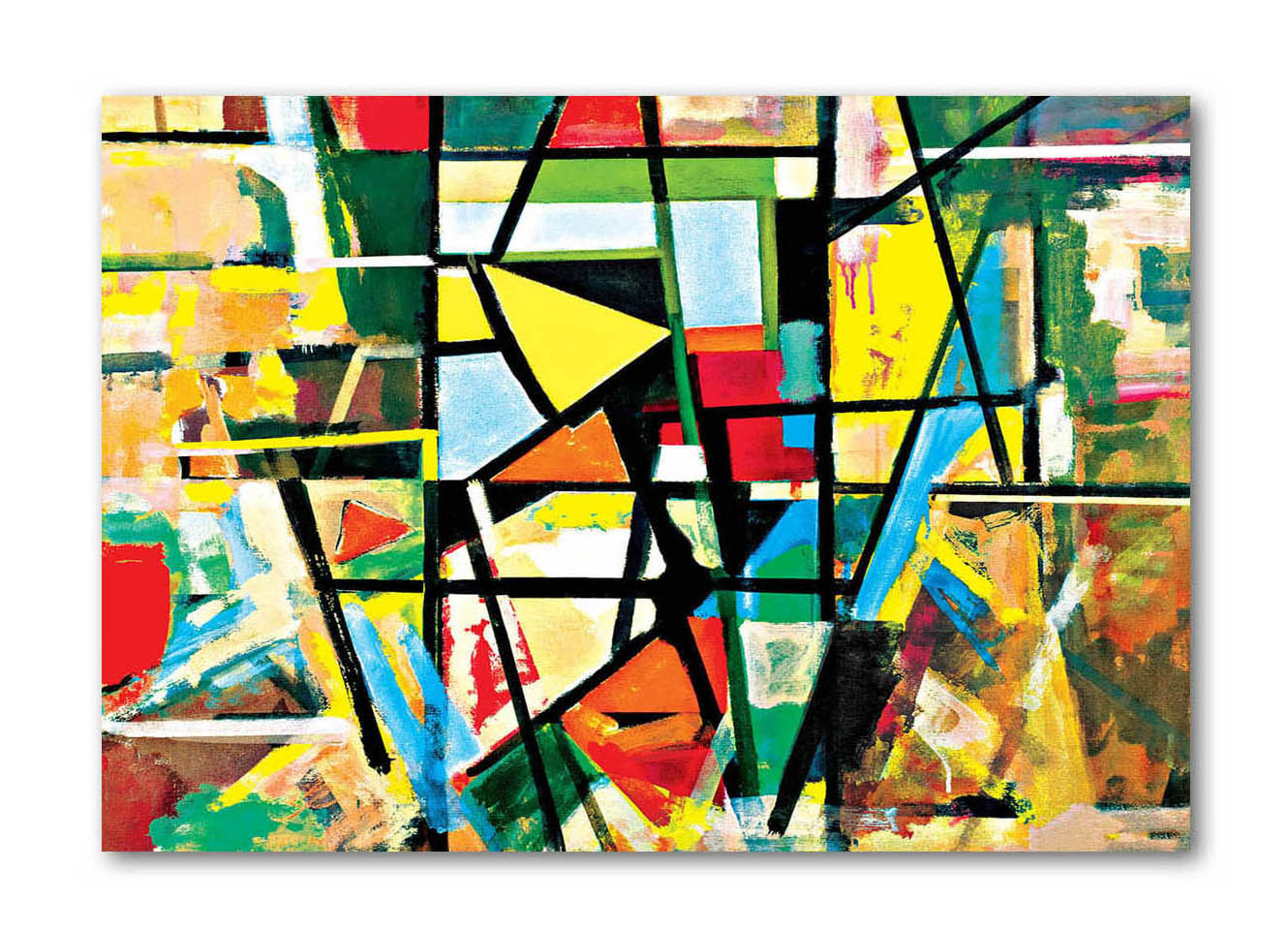 Pieces of Life - Unframed Canvas Painting