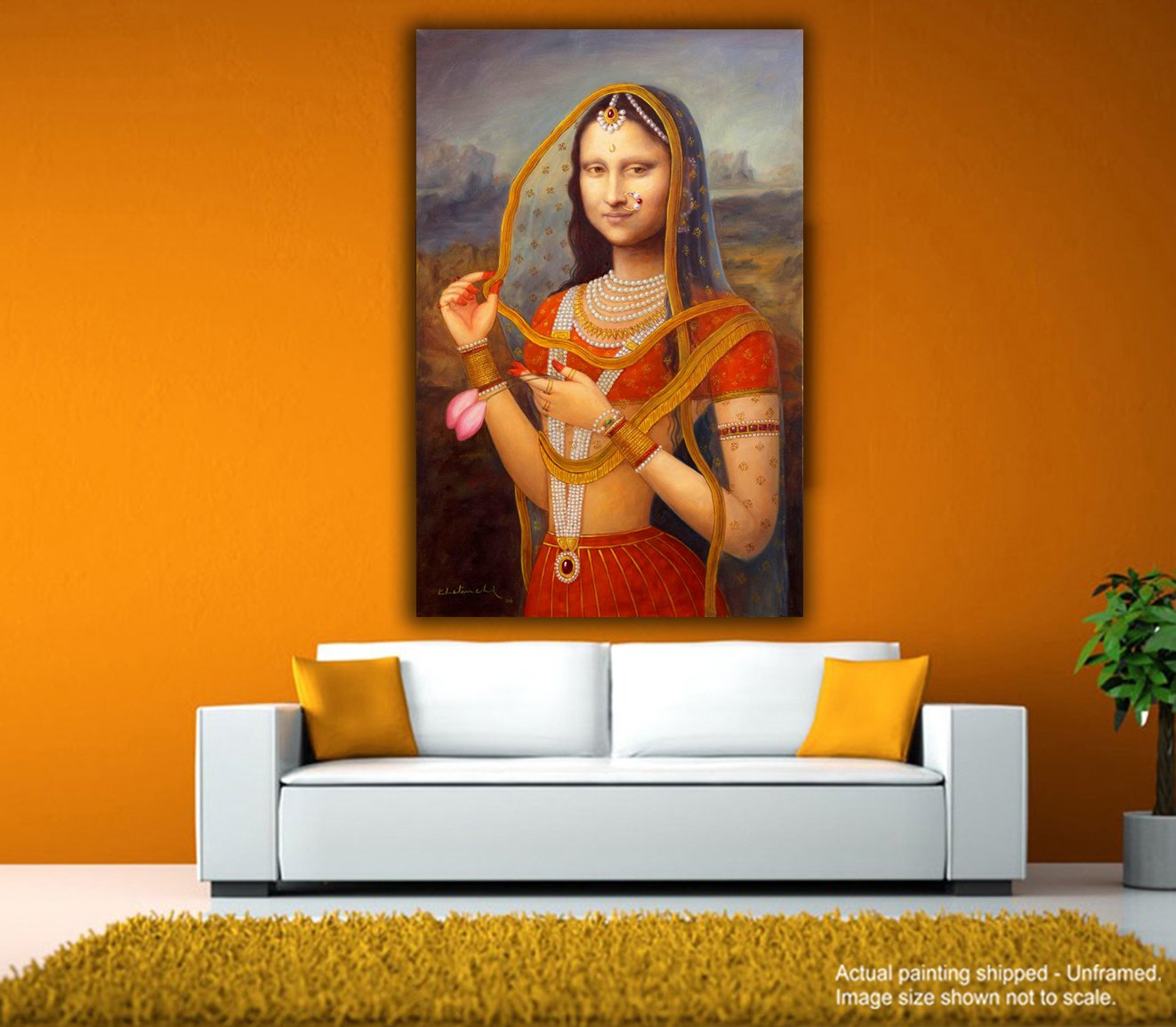 Indian Mona lisa