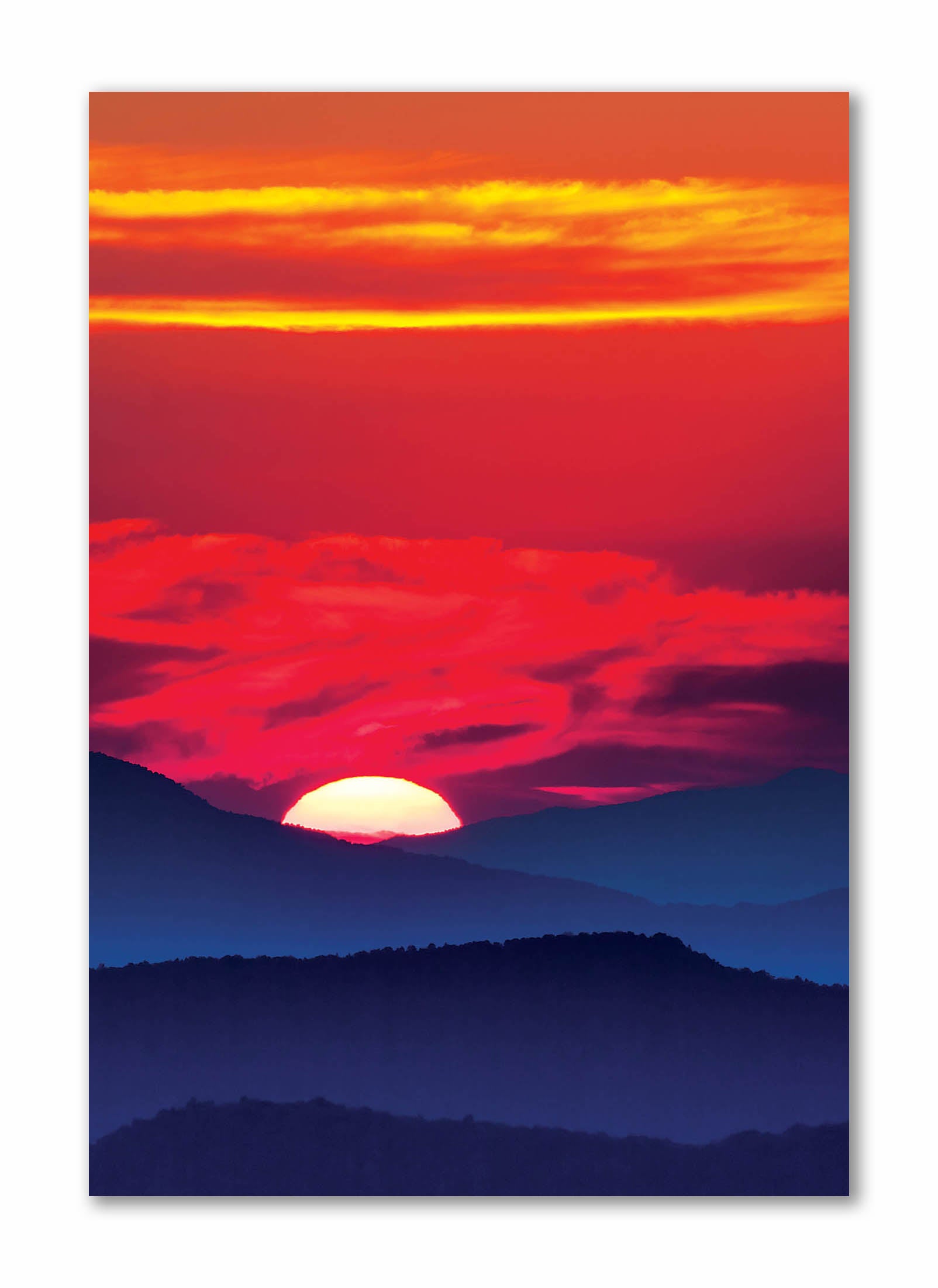 Colors of Sunrise  - Canvas Painting - Unframed