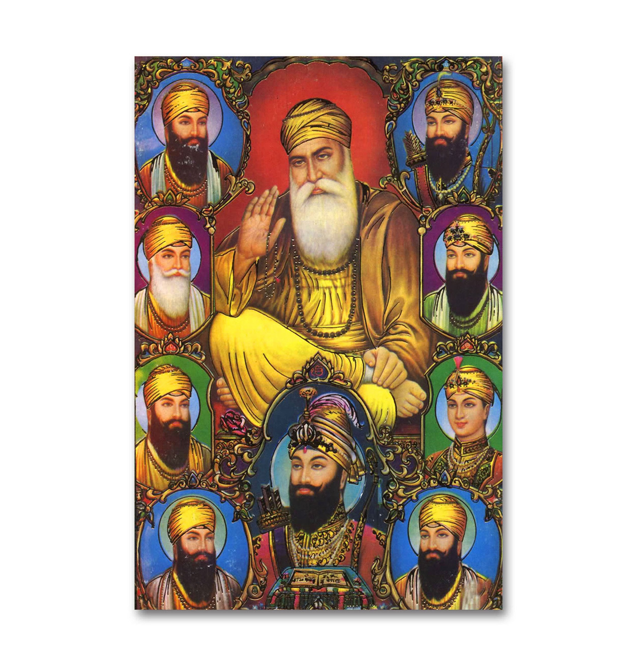 Ten Holy Sikh Guru