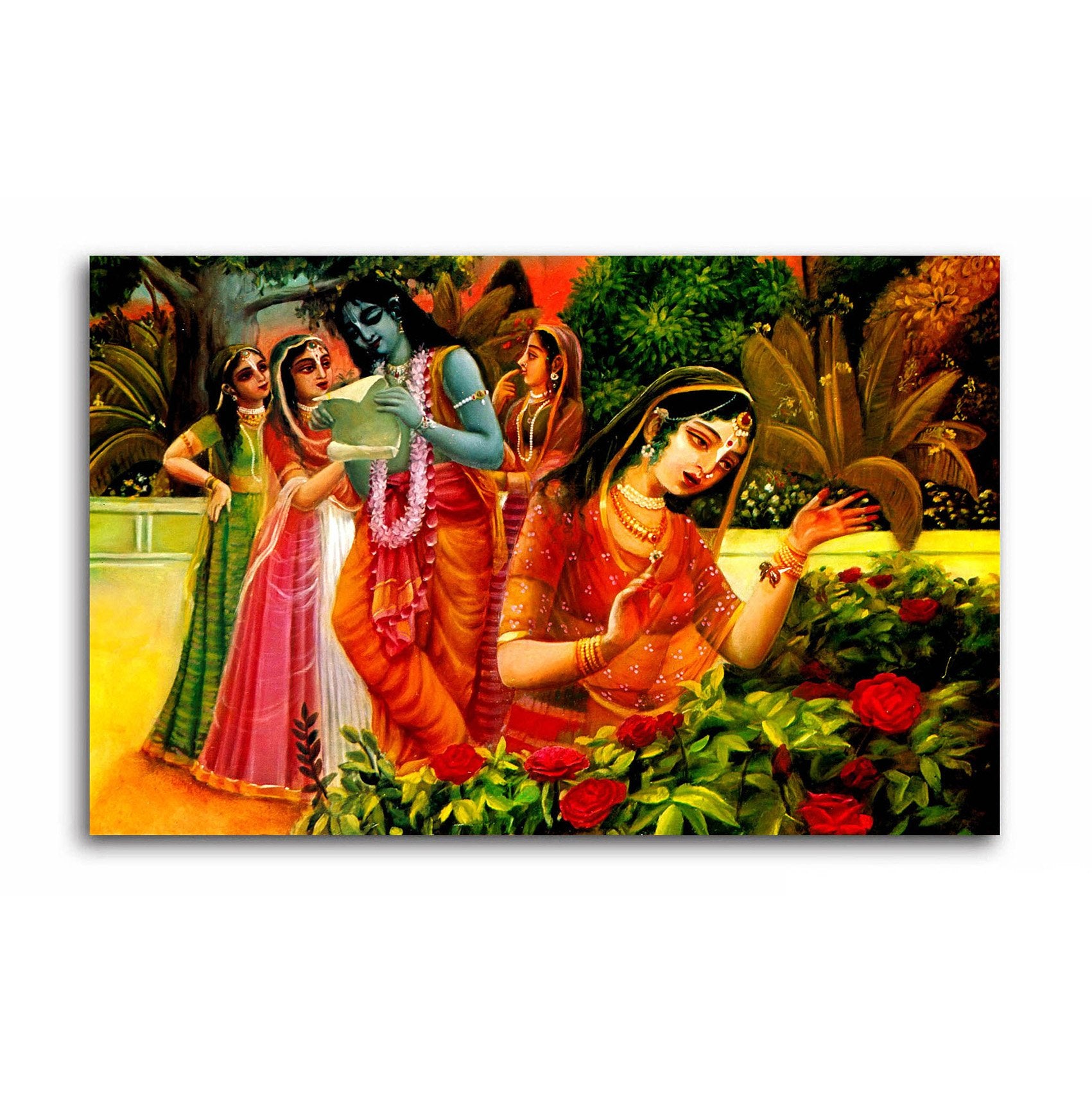 Krishna With Gopiyan