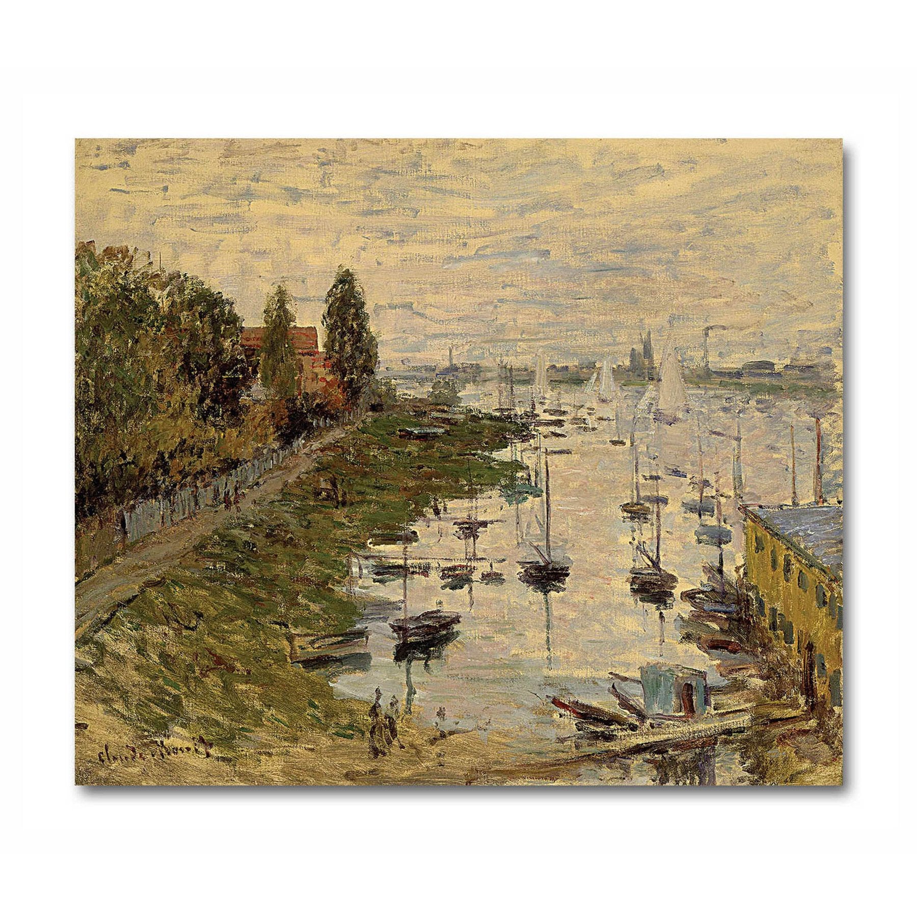 The Port of Argenteuil - 1874