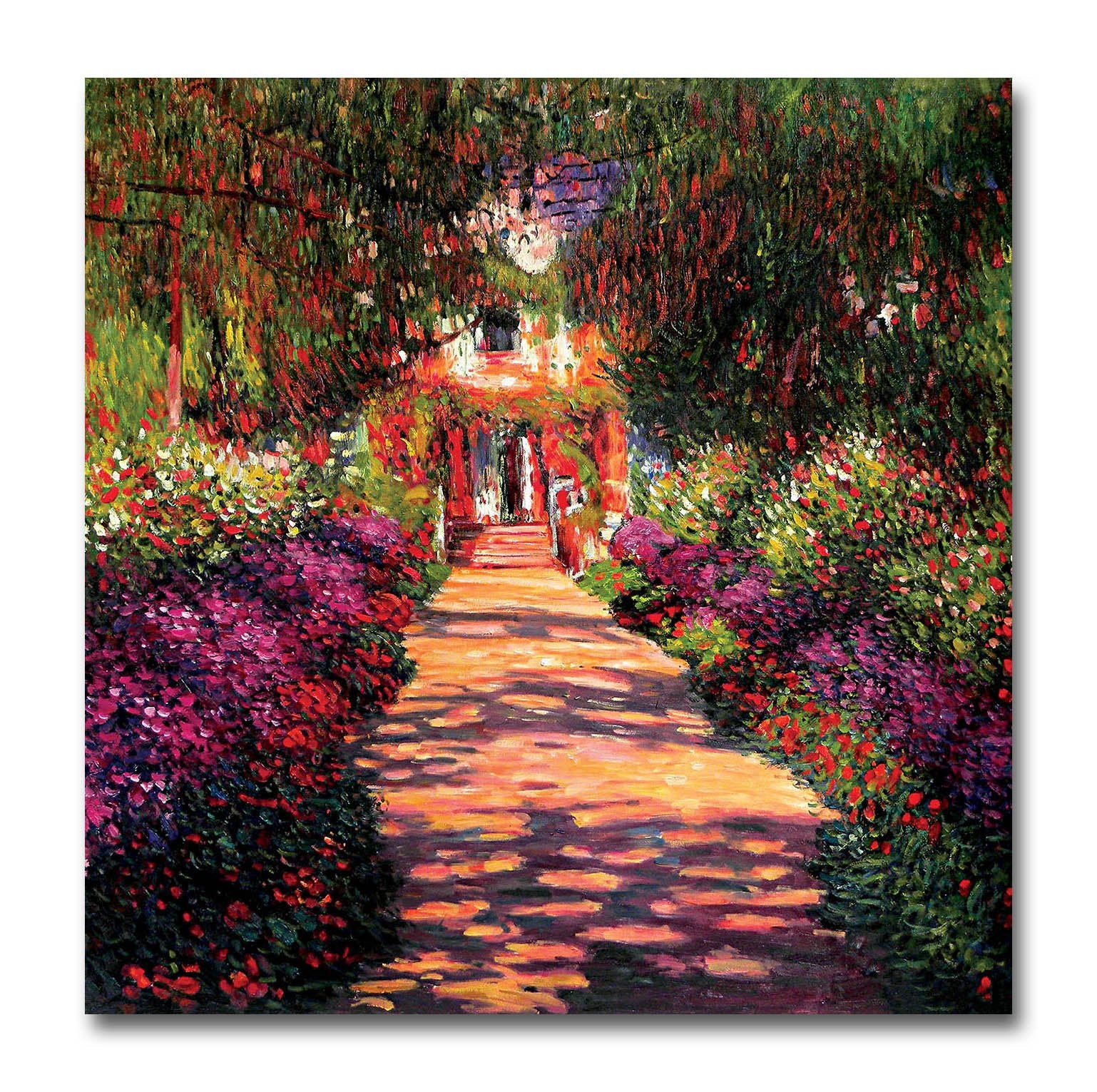 Pathway Monets Garden Giverny - 1902