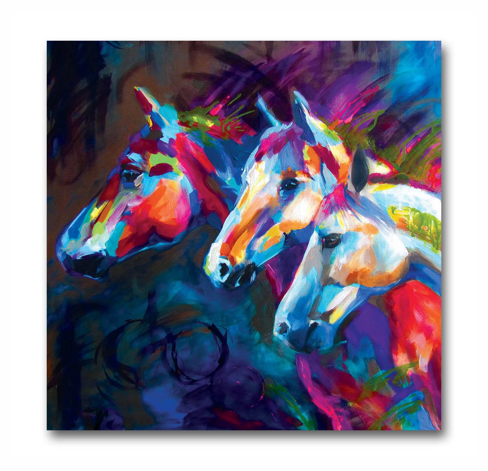 Colorful Vastu Horses