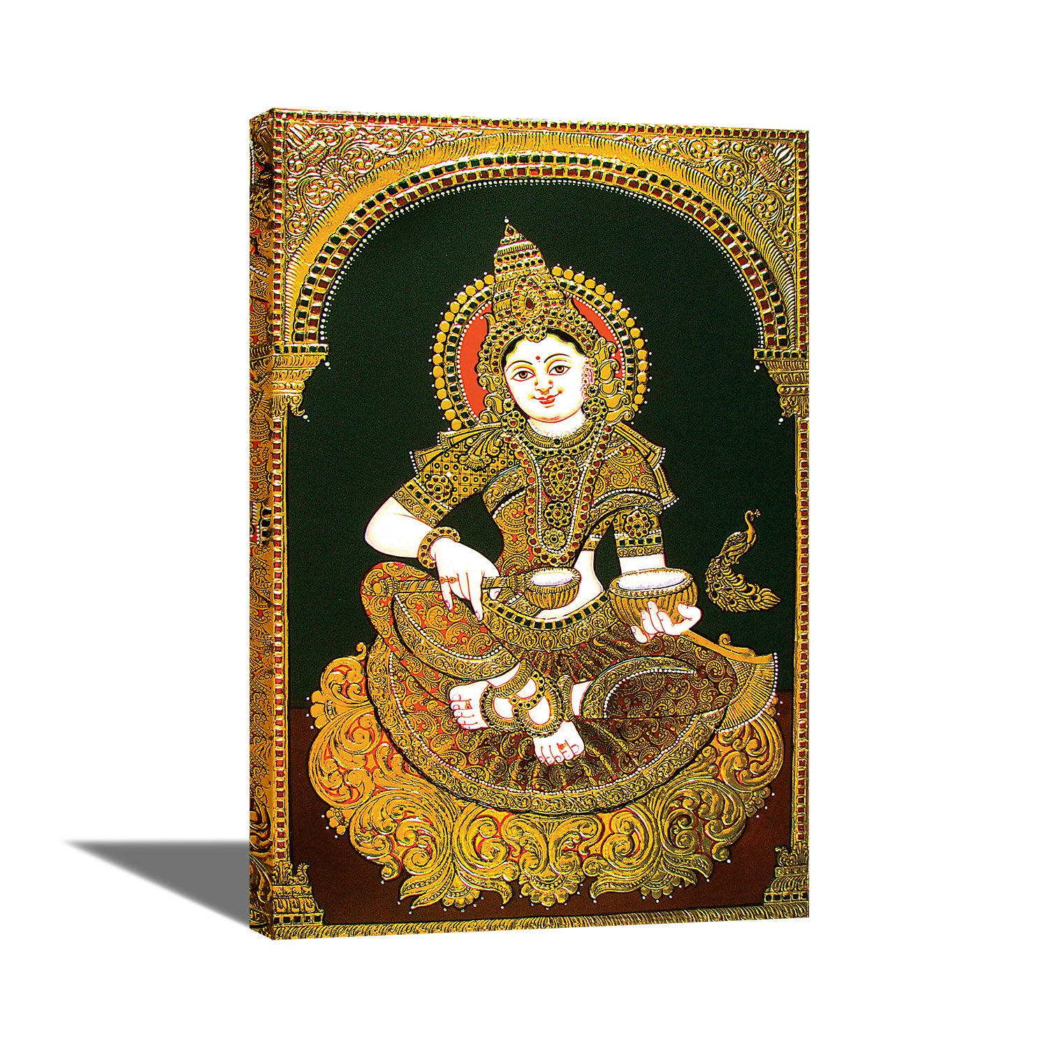 Hindu Goddess - Canvas Painting - Framed