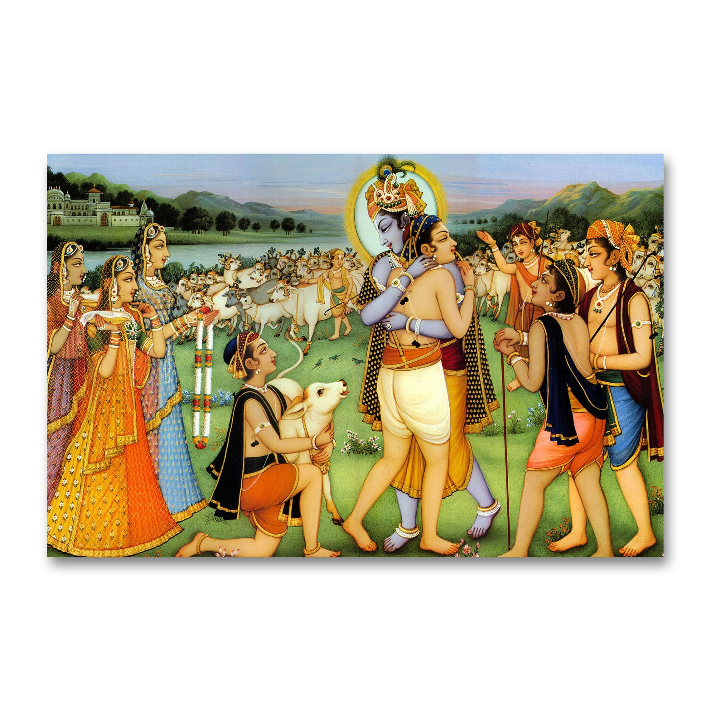 Krishna back to Gokul