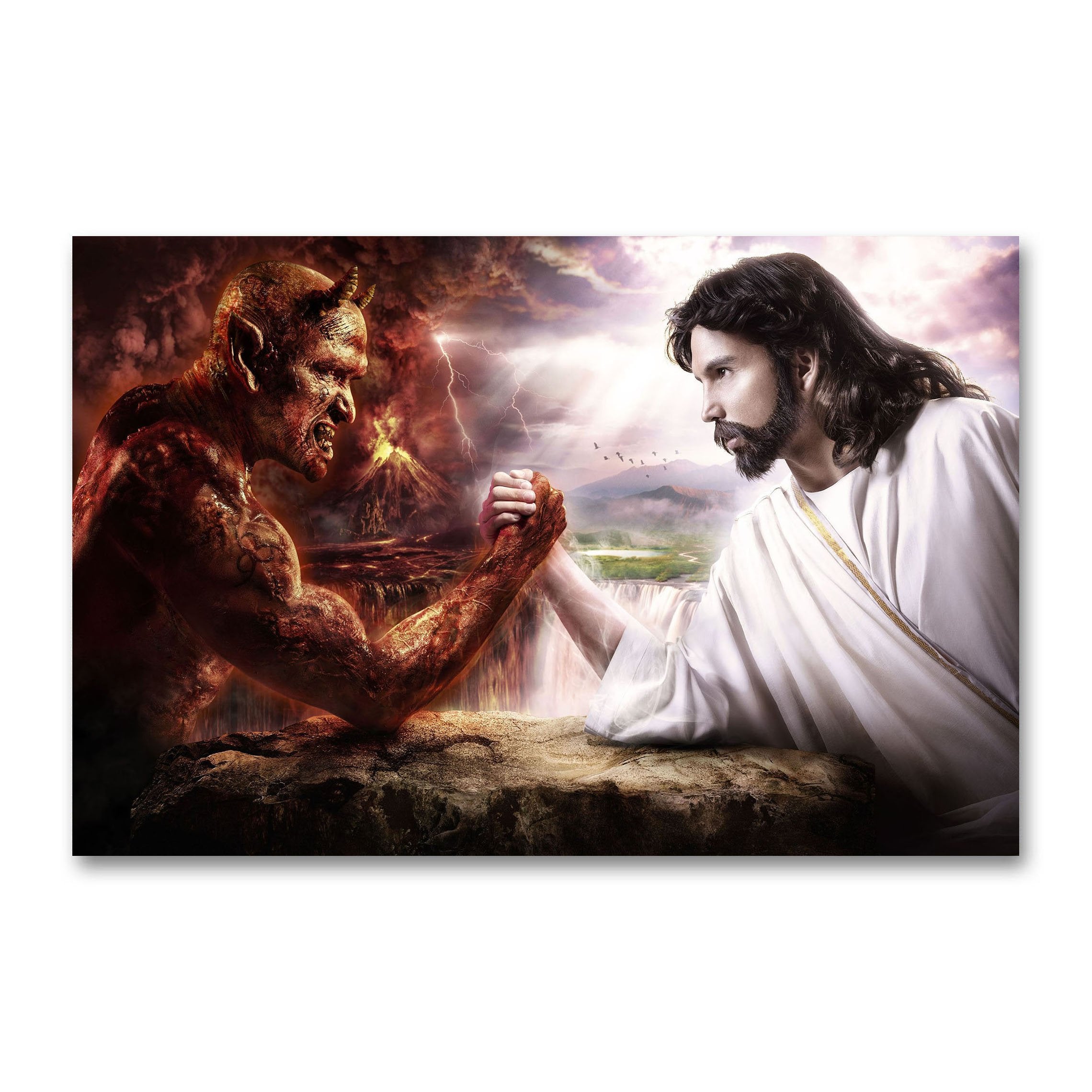 Jesus vs Devil