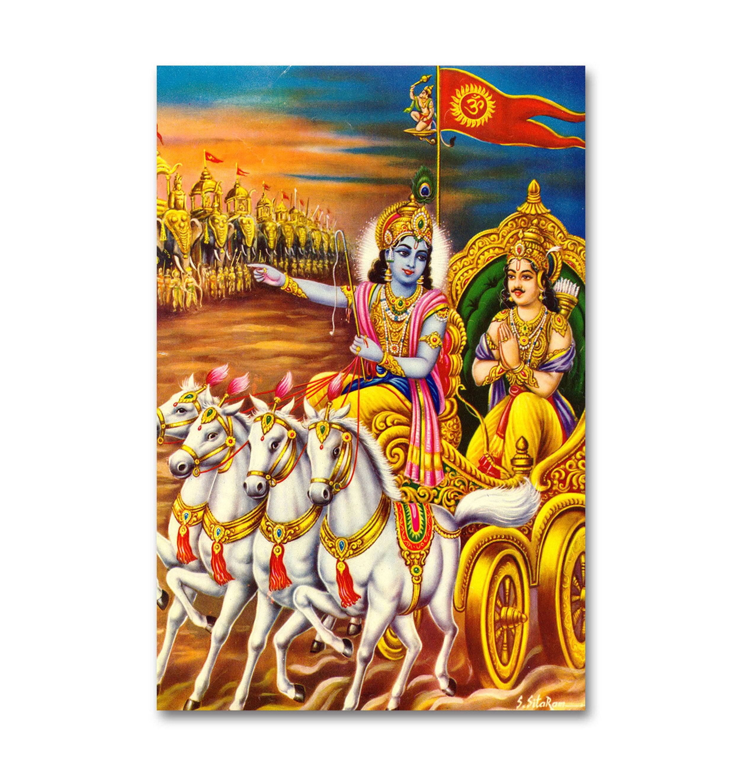 Sri Krishna & Arjuna - Mahabharata