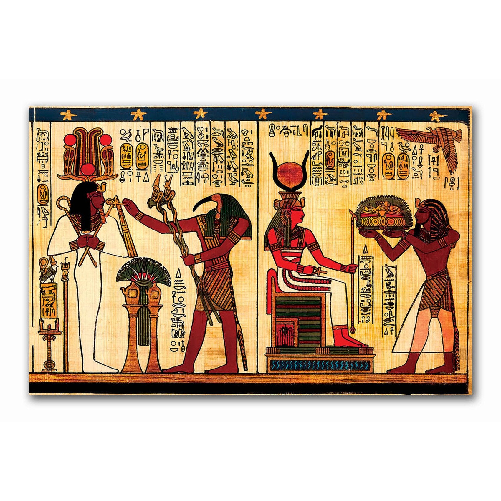 Papyrus With Hieroglyph
