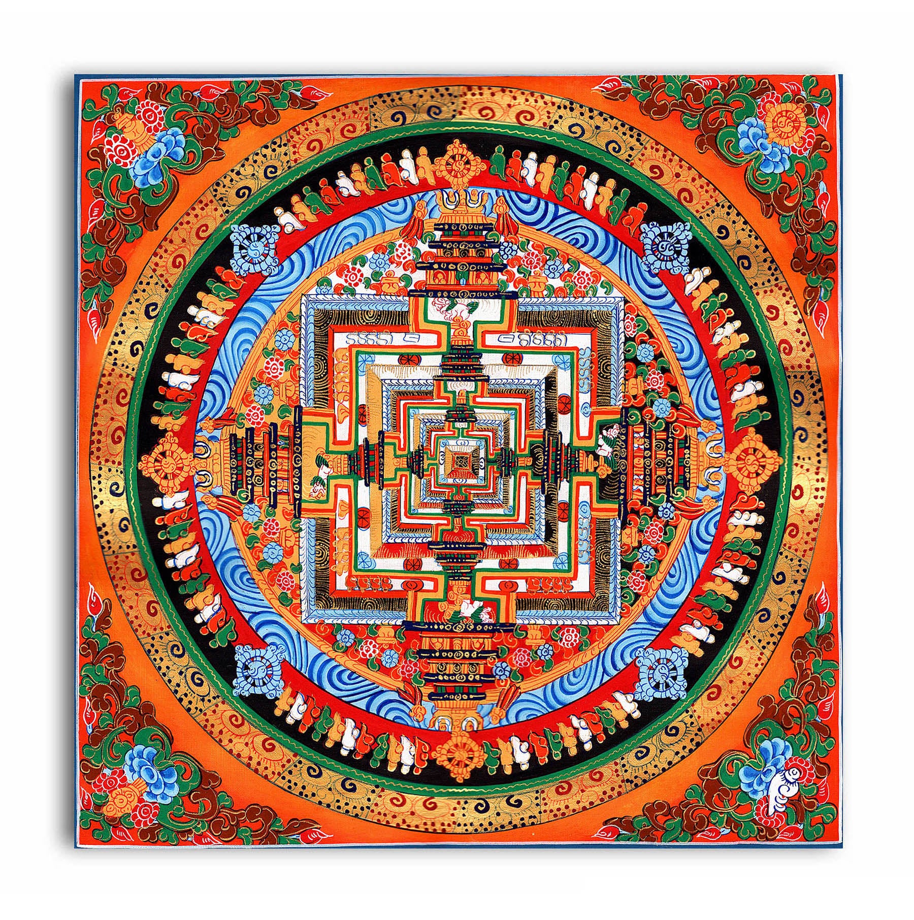 Mandala Art  - Canvas Painting - Unframed