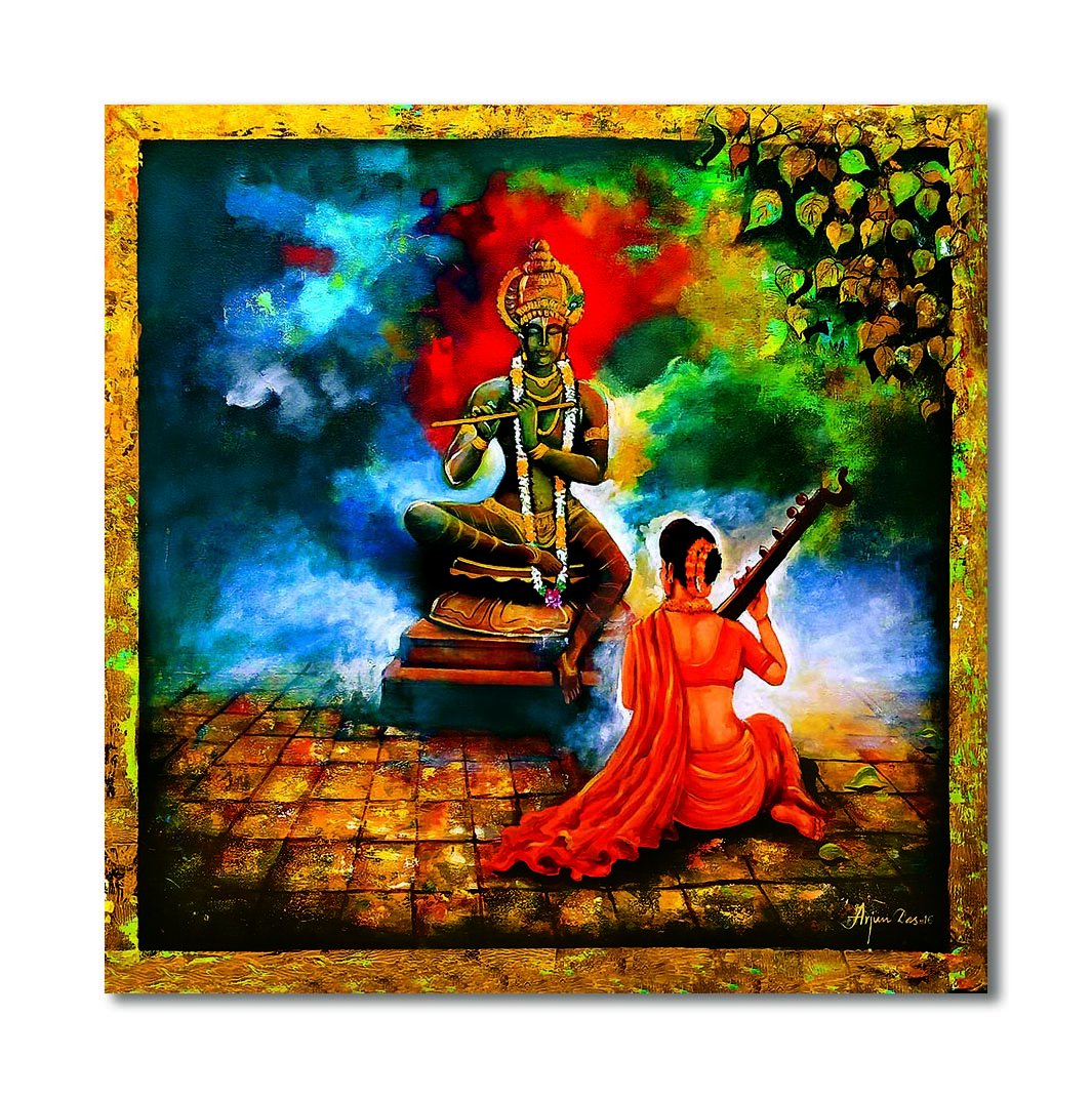 Shri Krishna & Meera